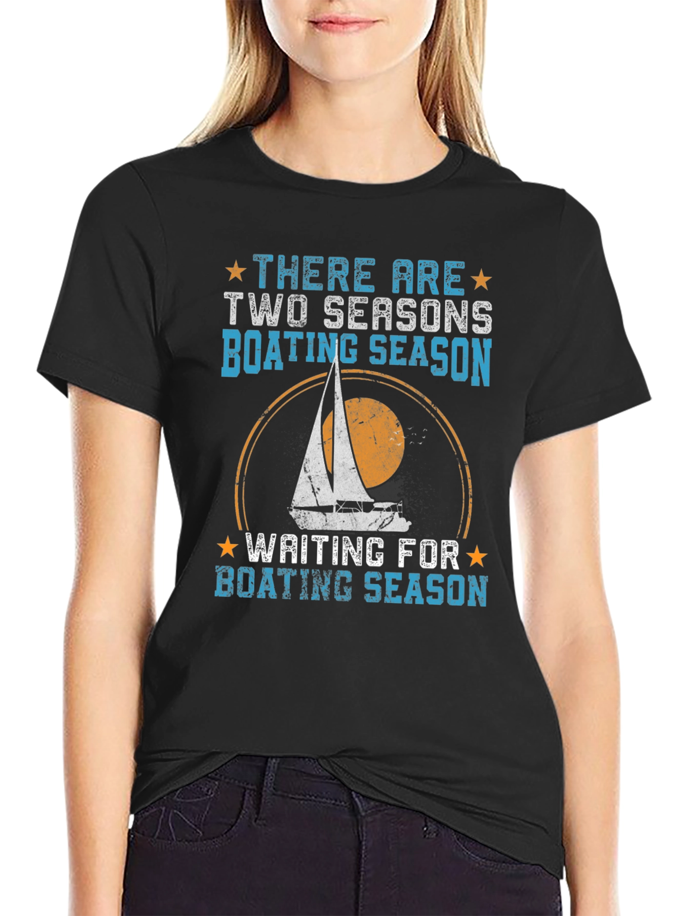Boating Season T-Shirt - Nautical Style Tee