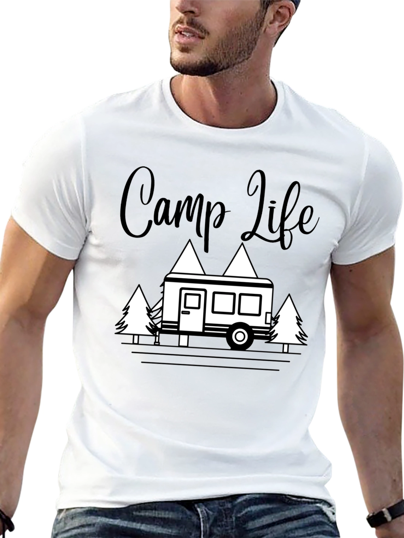 Camp Life Graphic Tee