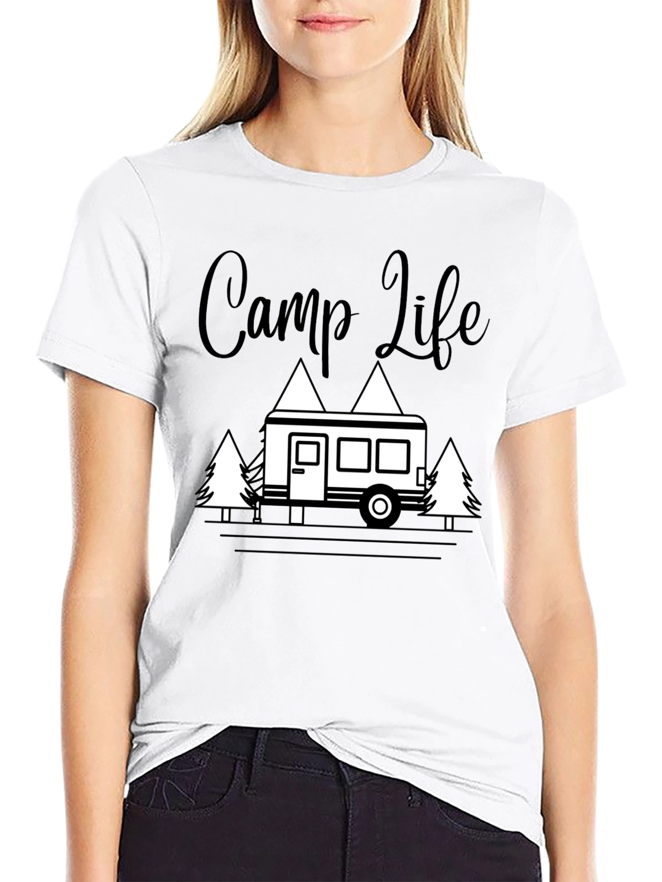Camp Life Graphic Tee