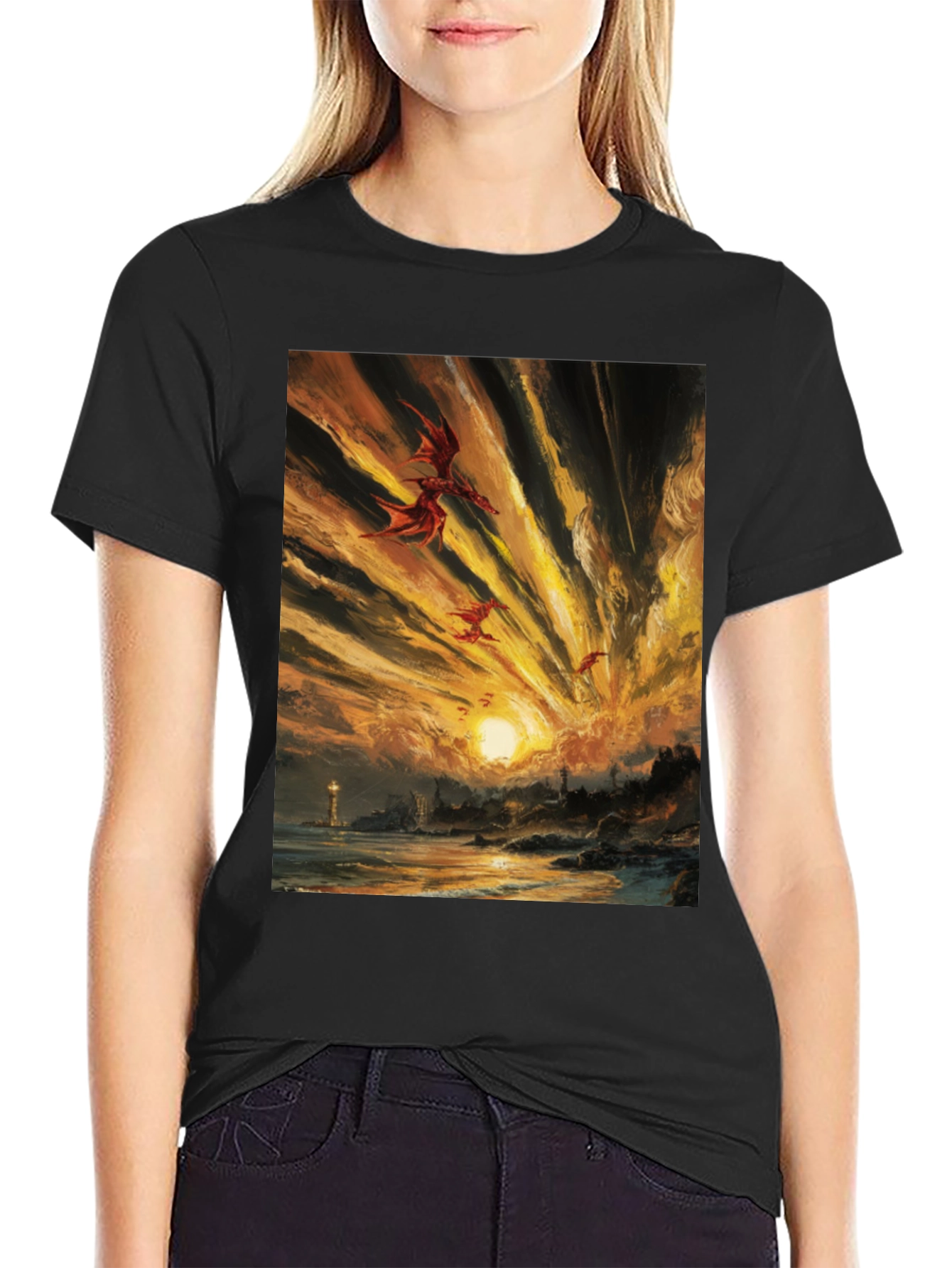 Dragon Sunset T-Shirt