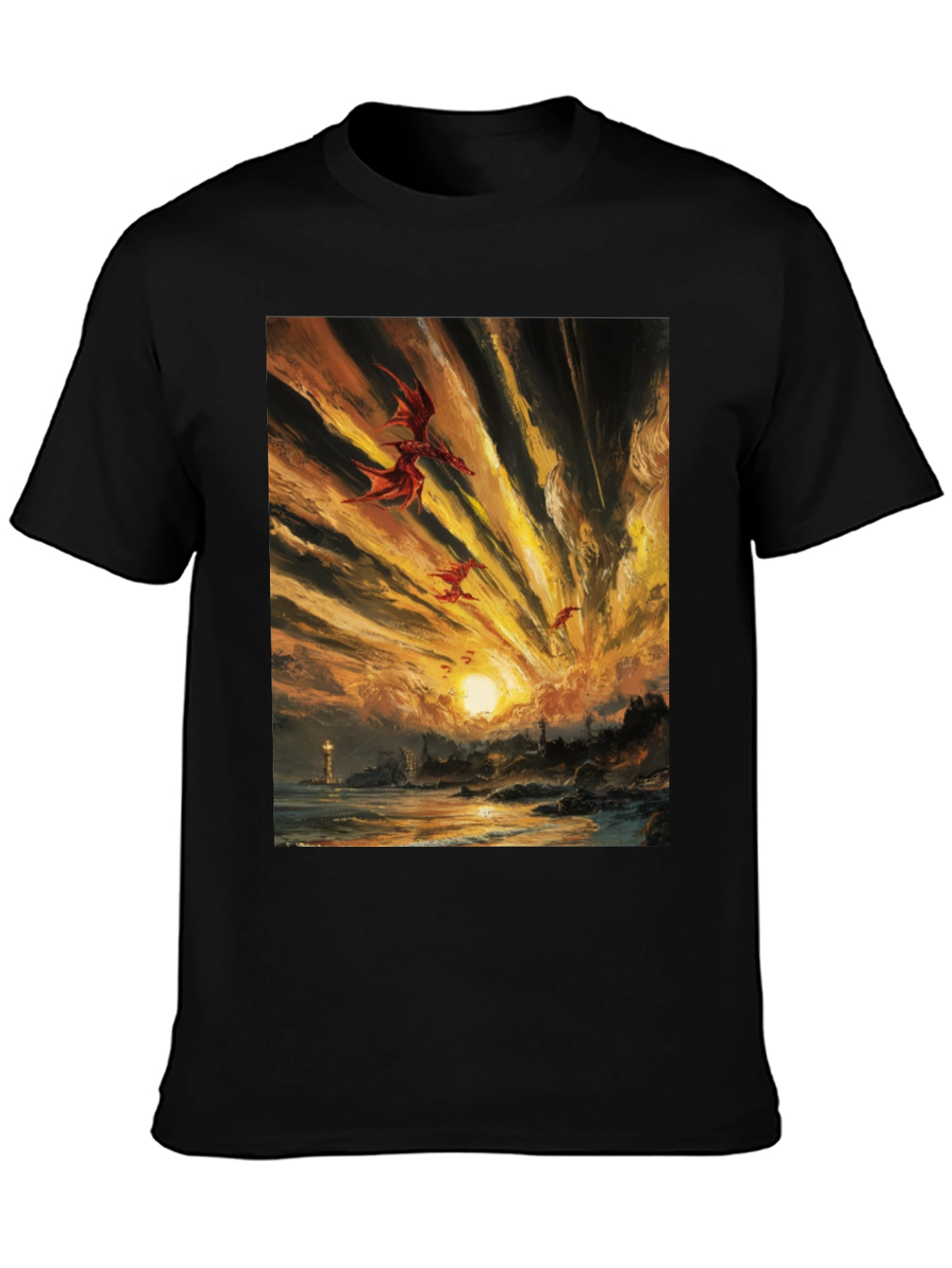 Dragon Sunset T-Shirt