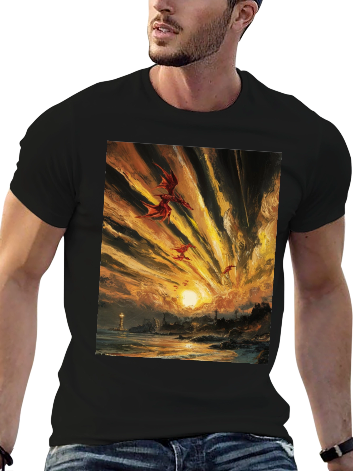 Dragon Sunset T-Shirt