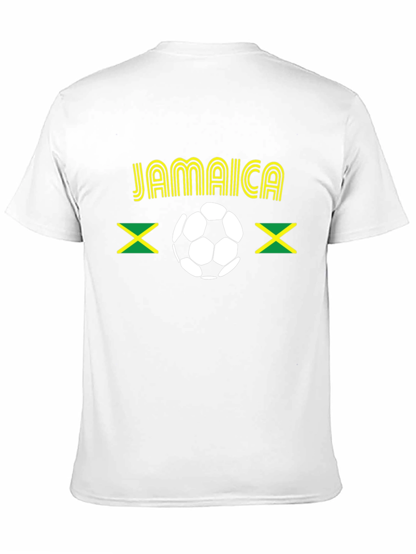 Jamaica Soccer T-Shirt - Black