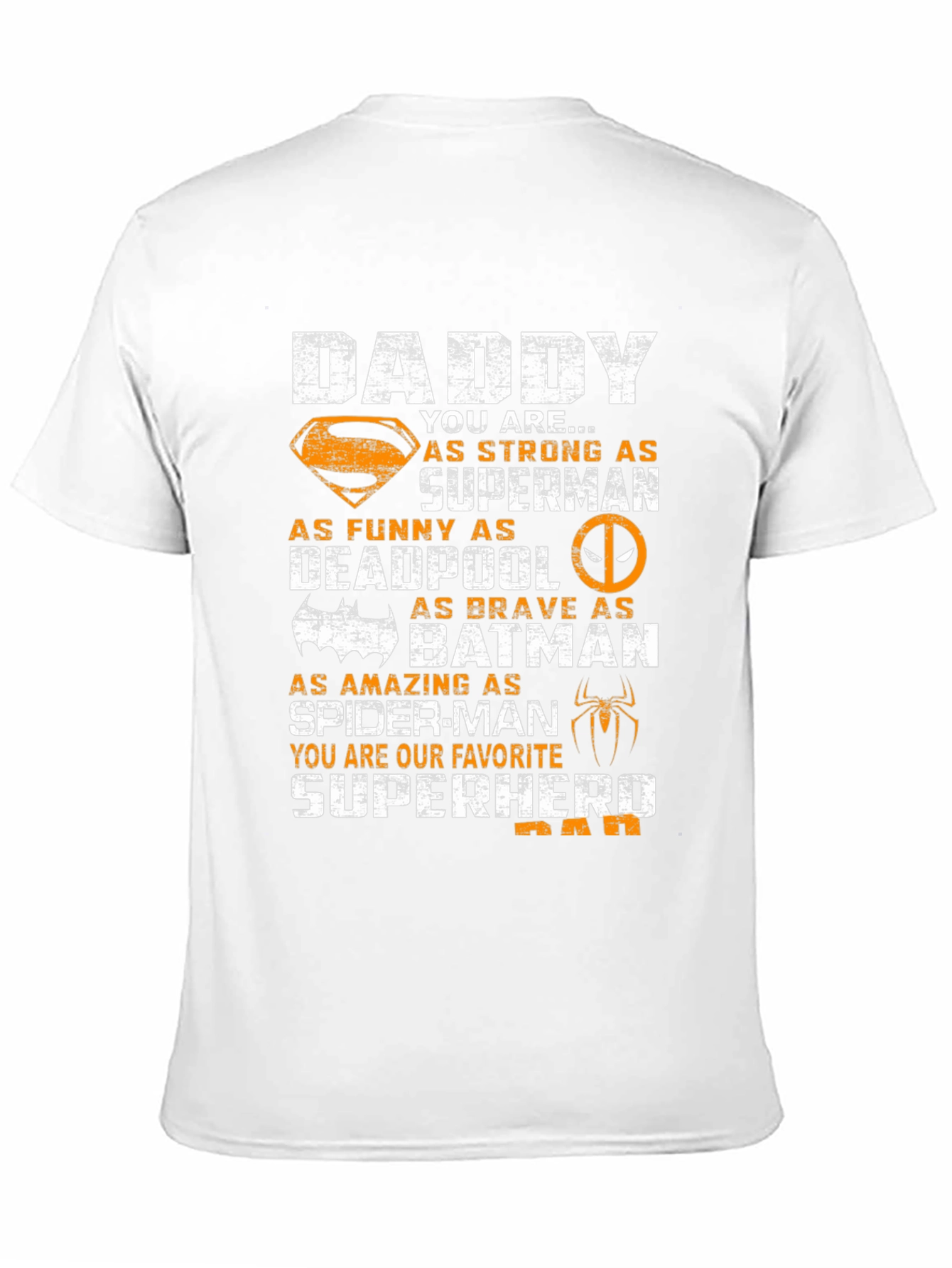 Superhero Dad Graphic T-Shirt - Fathers Day Gift