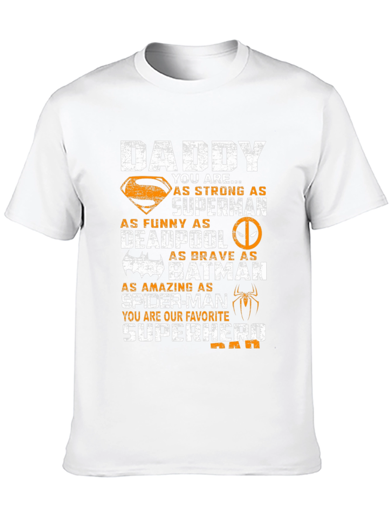 Superhero Dad Graphic T-Shirt - Fathers Day Gift