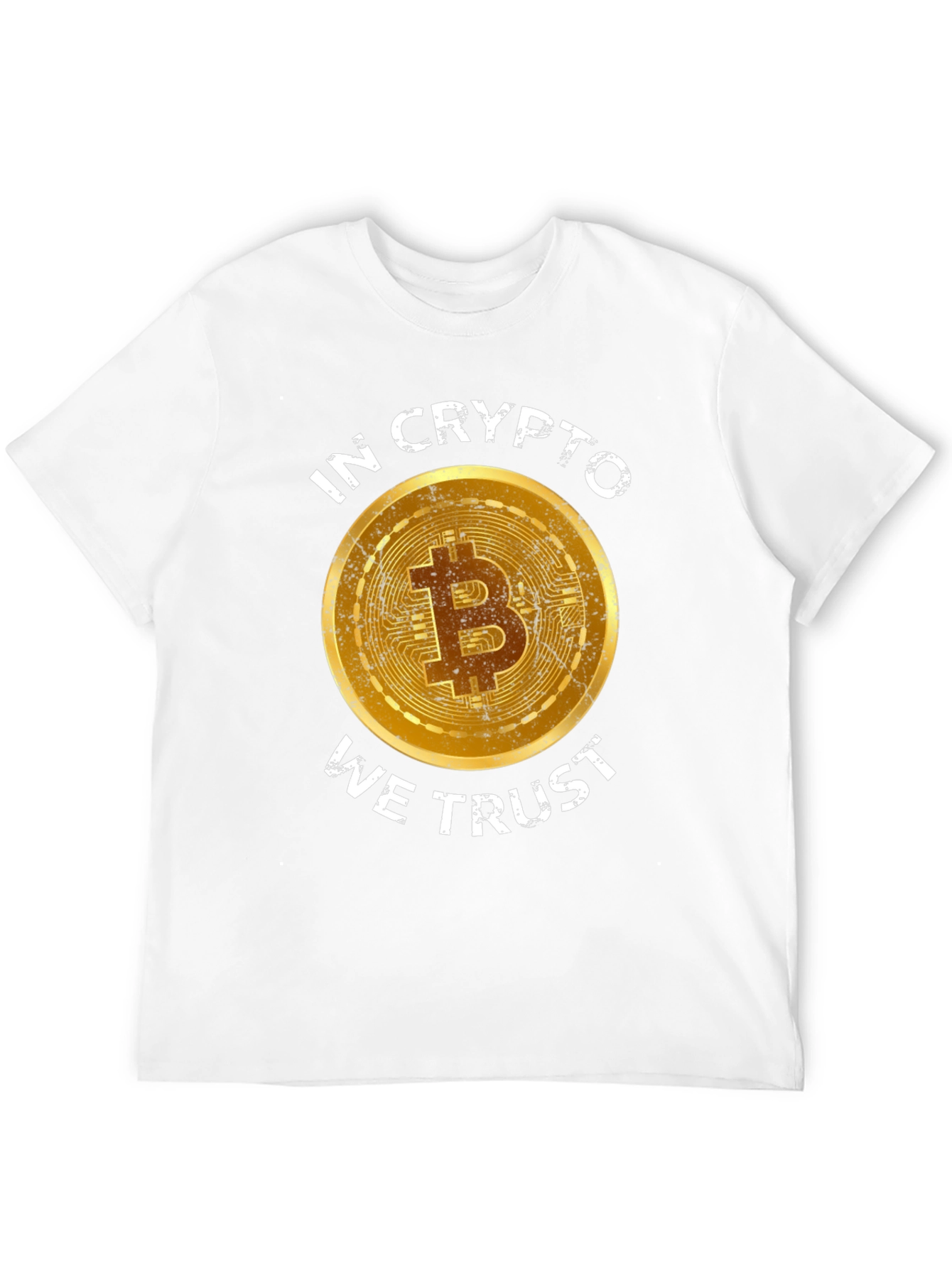Crypto Bitcoin T-Shirt - In Crypto We Trust