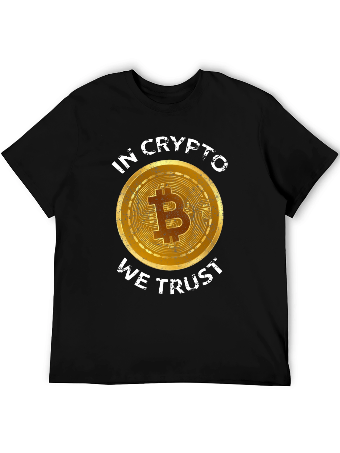 Crypto Bitcoin T-Shirt - In Crypto We Trust