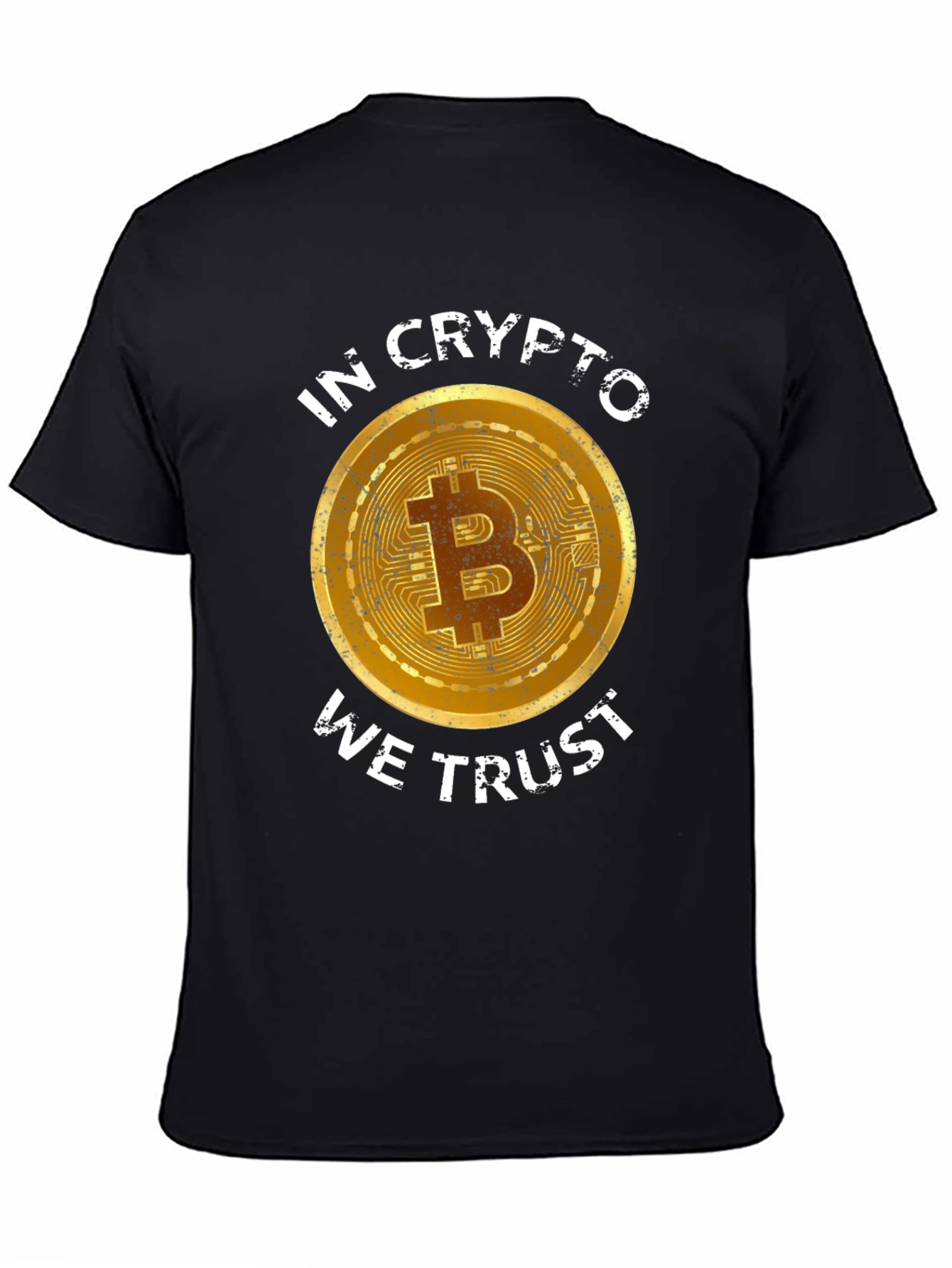 Crypto Bitcoin T-Shirt - In Crypto We Trust