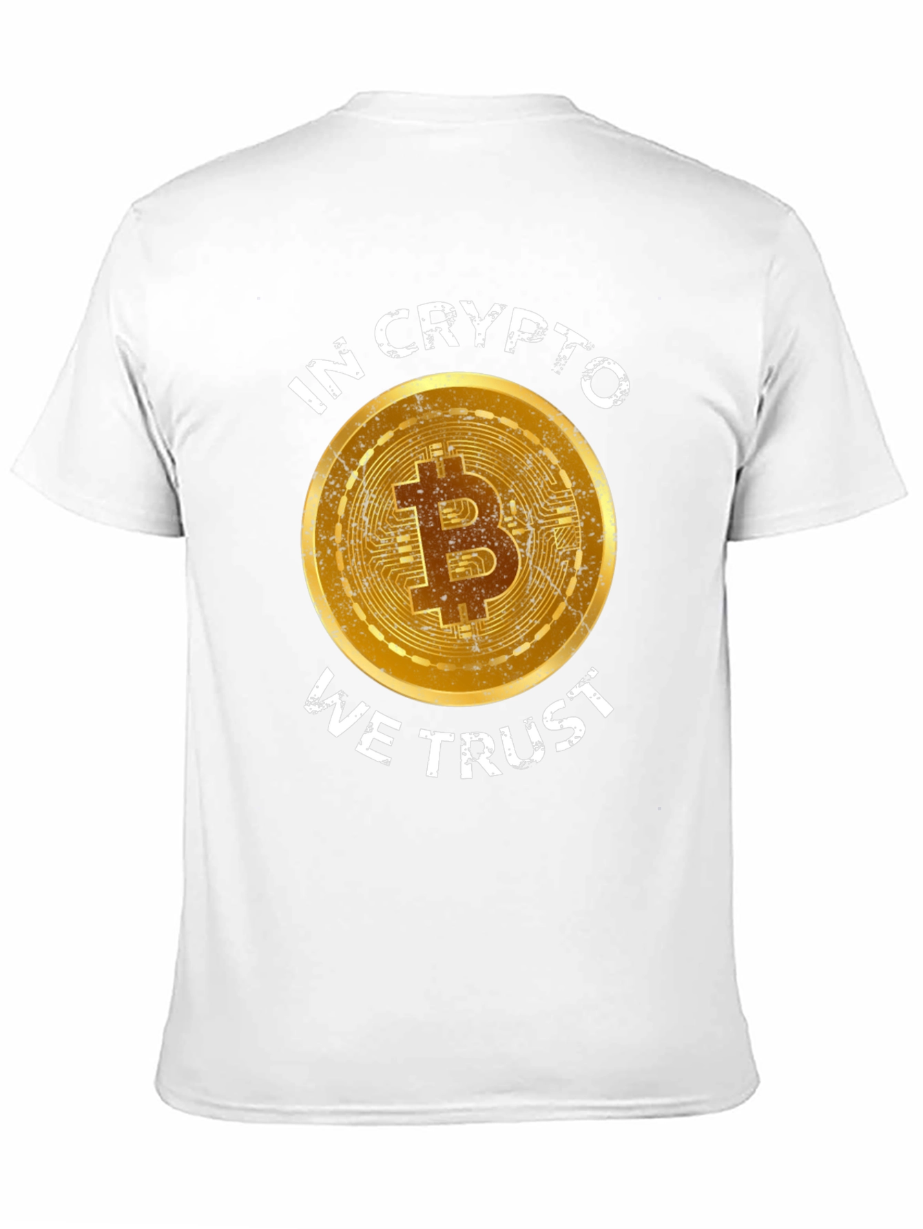 Crypto Bitcoin T-Shirt - In Crypto We Trust