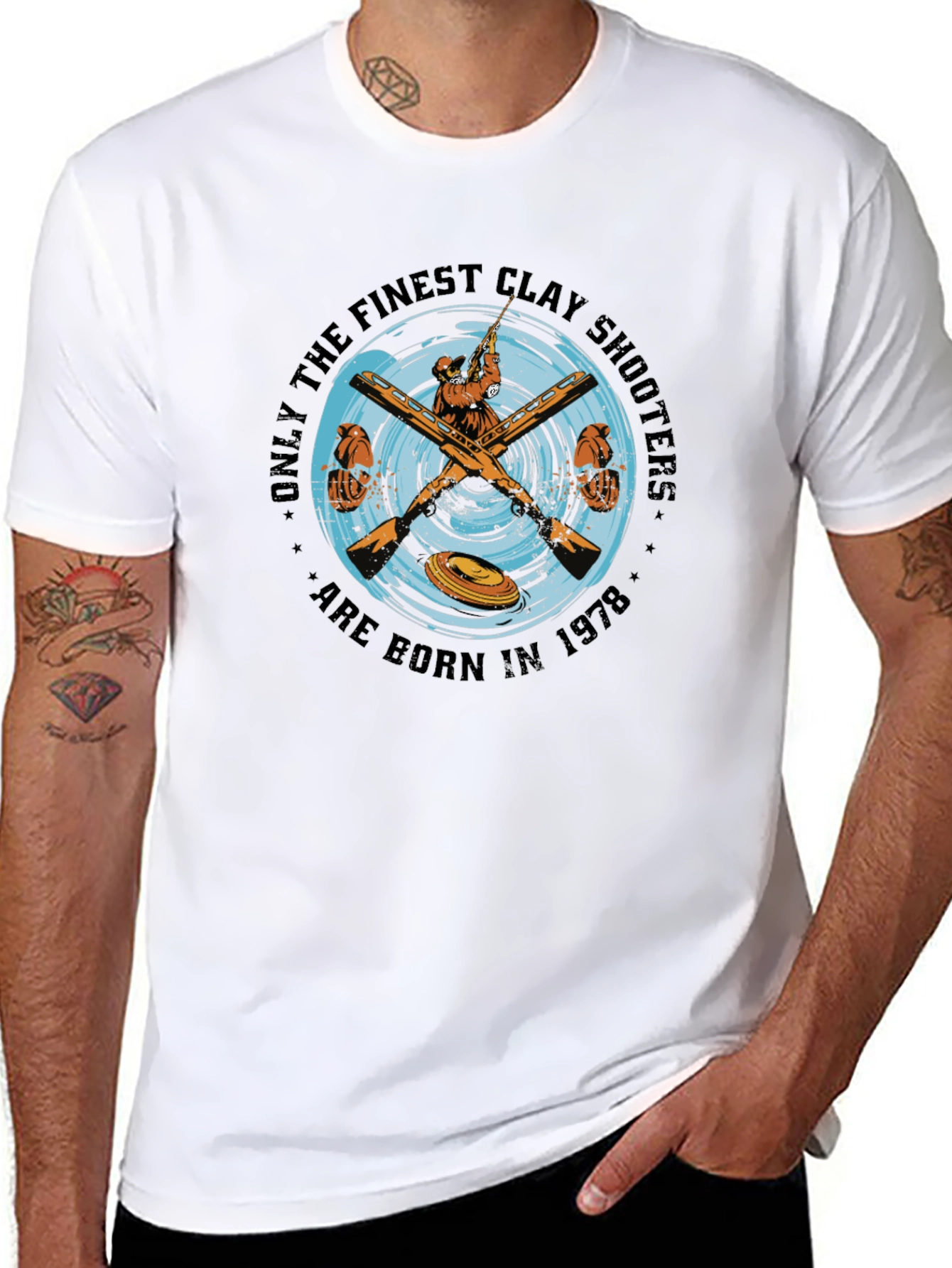 Finest Clay Shooters Born in 1978 T-Shirt