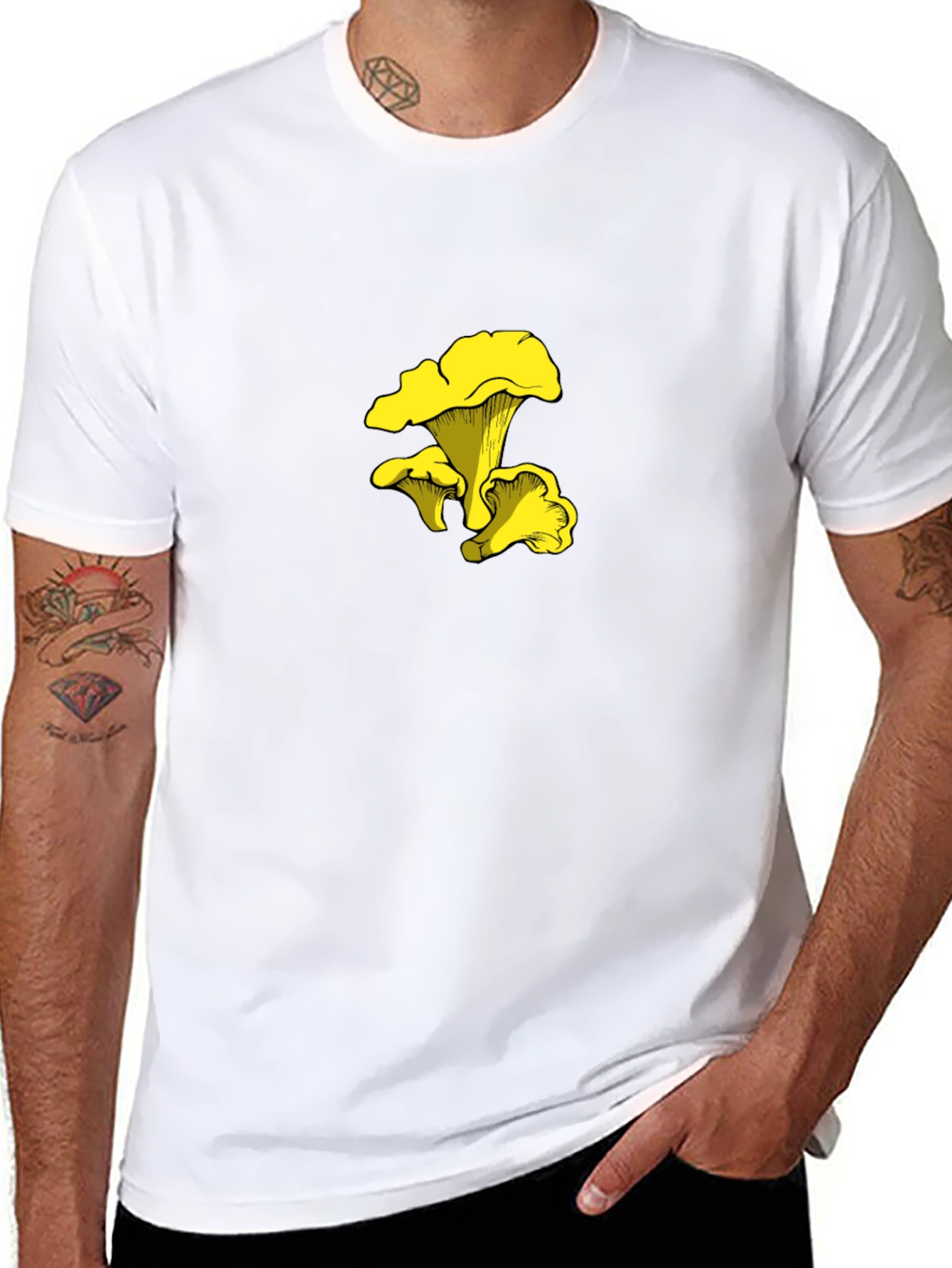 Yellow Mushroom Graphic Tee