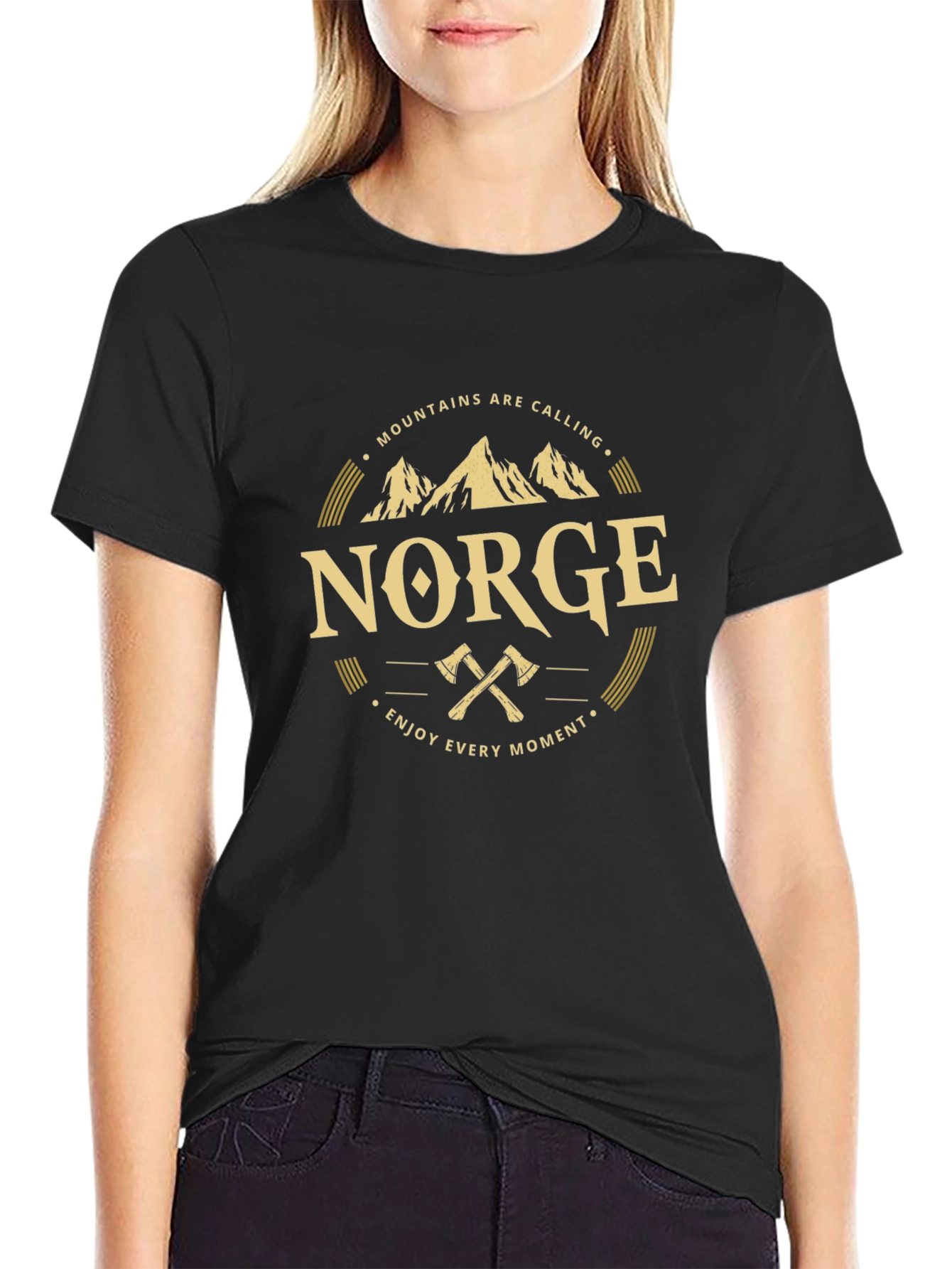 NORGE Graphic Tee - Mountains are Calling T-Shirt