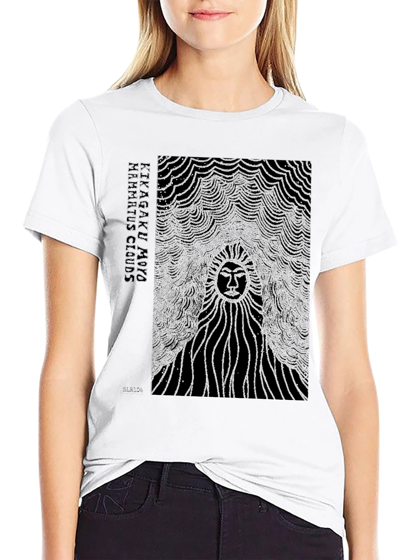 Kikagaku Moyo Clouds T-Shirt - Black Graphic Tee