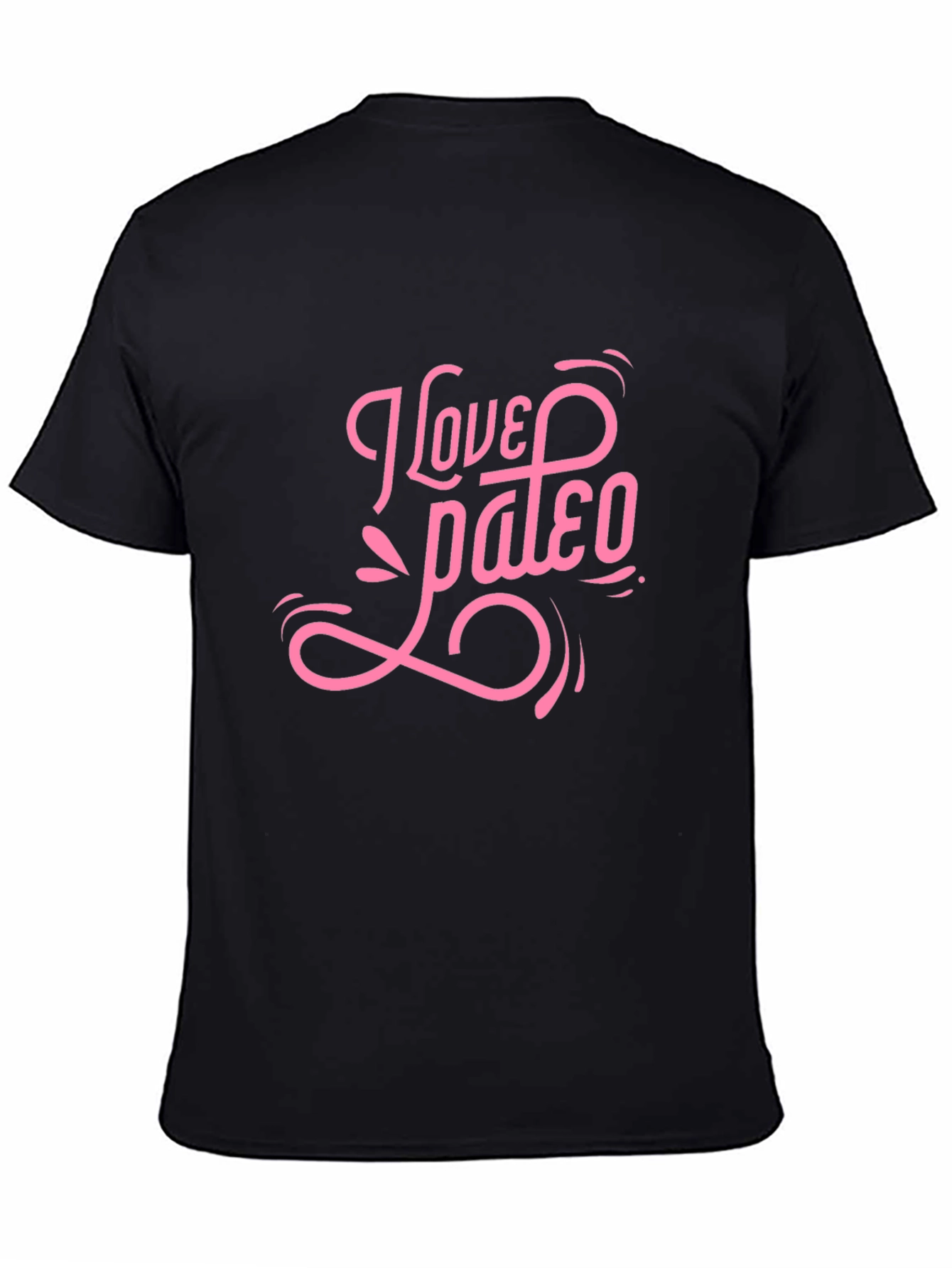 I Love Paleo Black T-Shirt