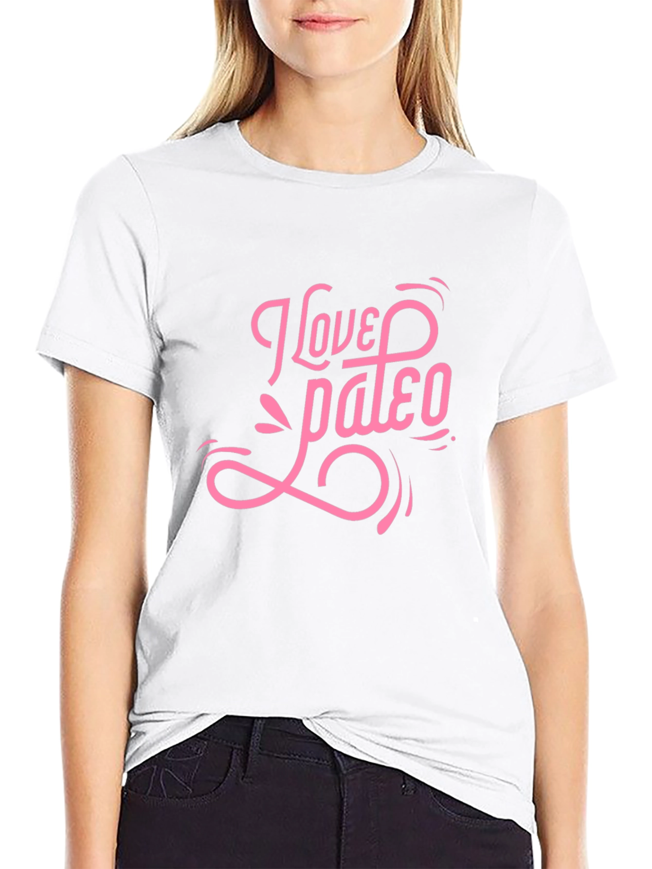 I Love Paleo Black T-Shirt