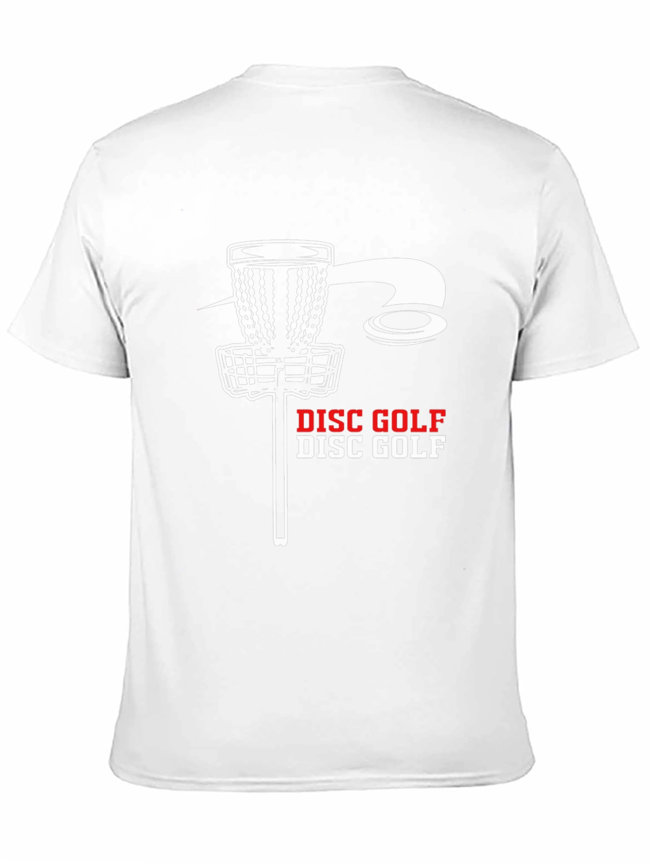 Disc Golf T-Shirt - Black Tee with Graphic