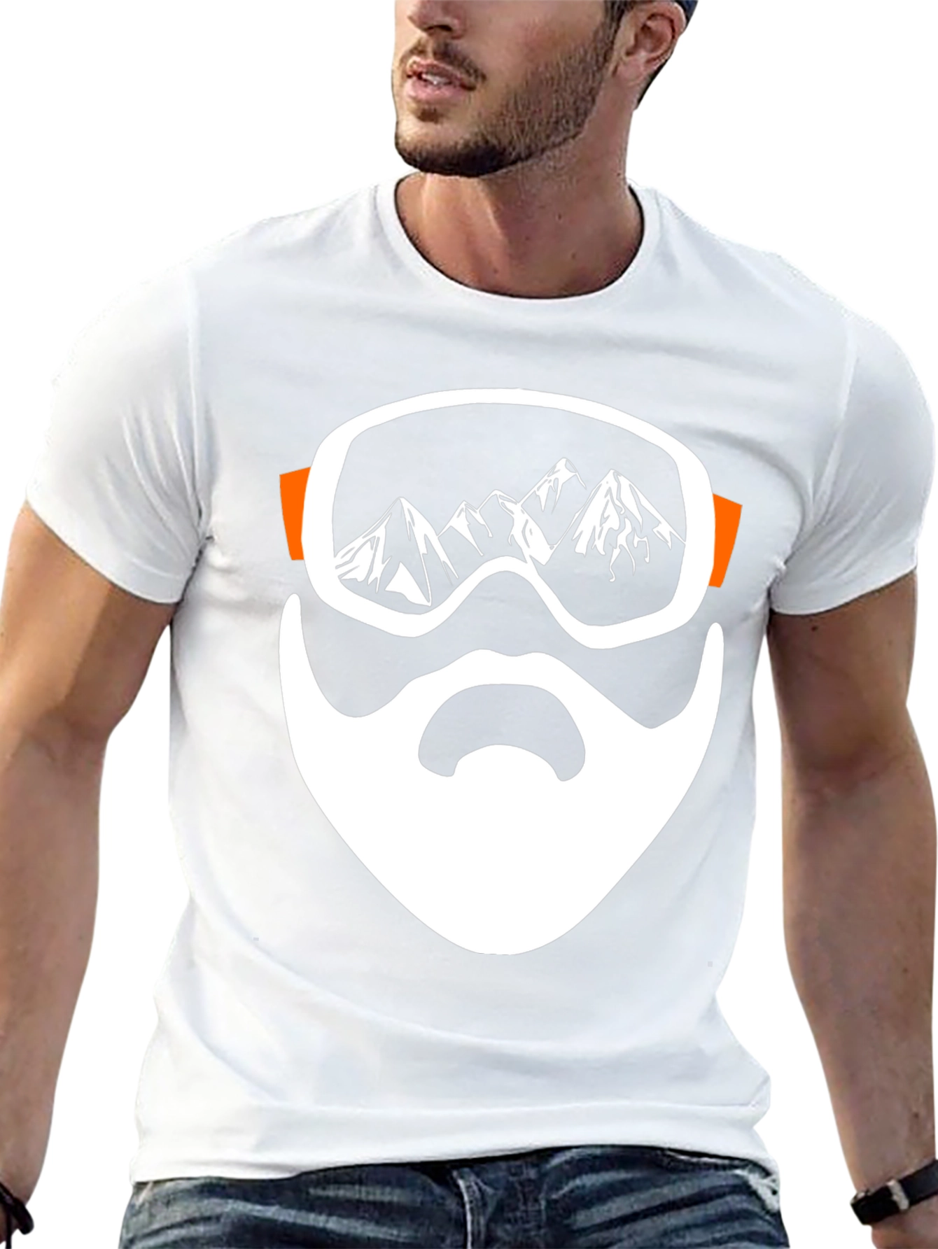 Mountain Beard Graphic Tee