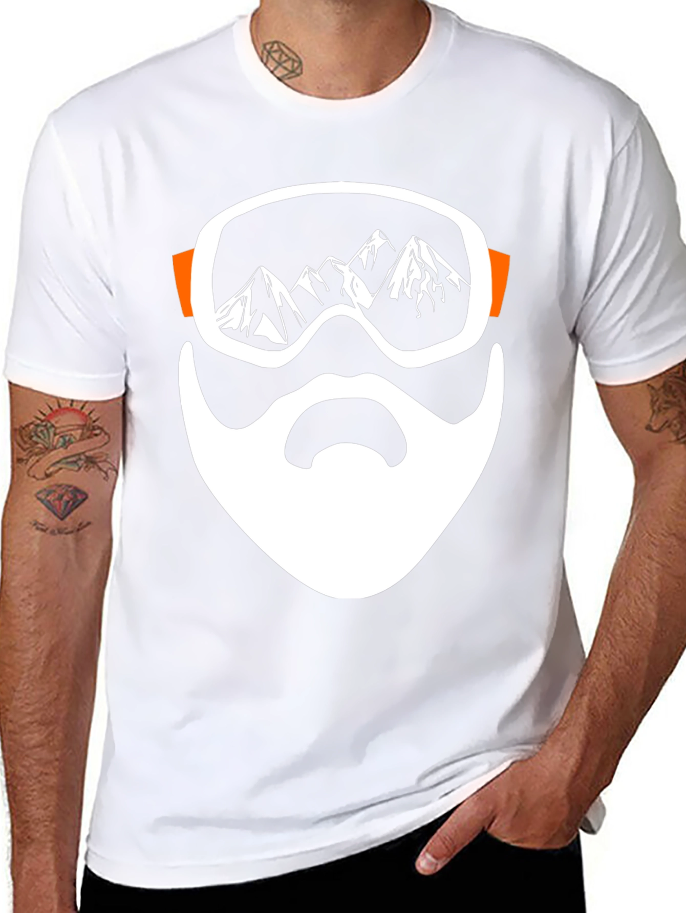 Mountain Beard Graphic Tee