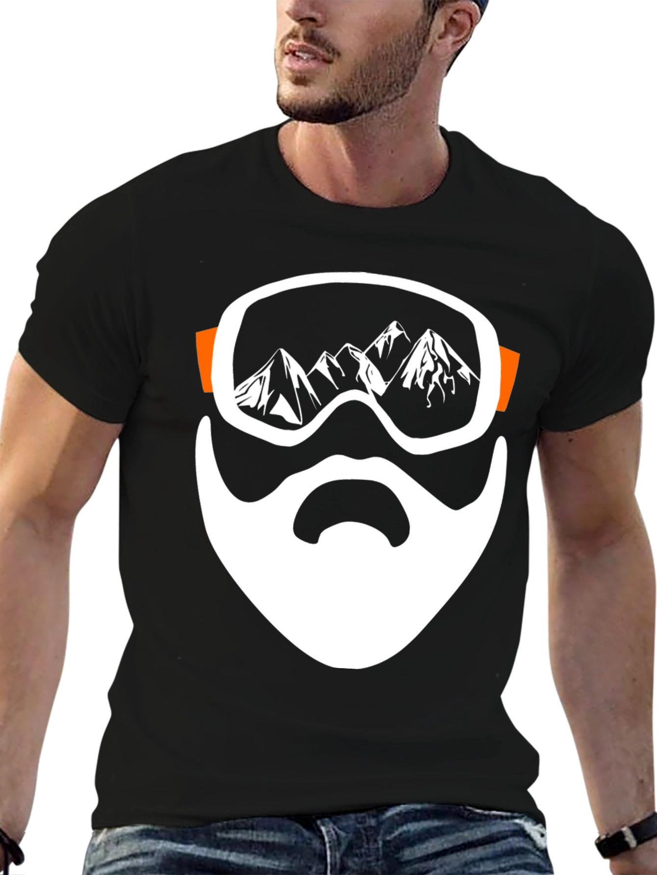 Mountain Beard Graphic Tee