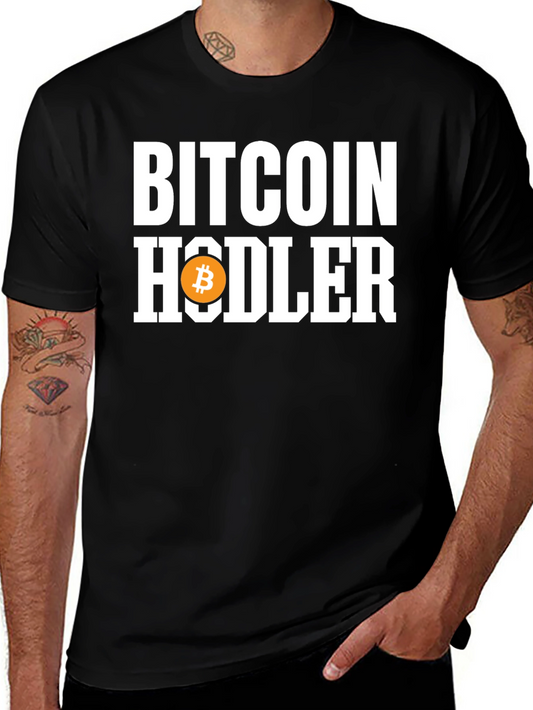 Bitcoin HODLER T-Shirt - Crypto Investor Tee