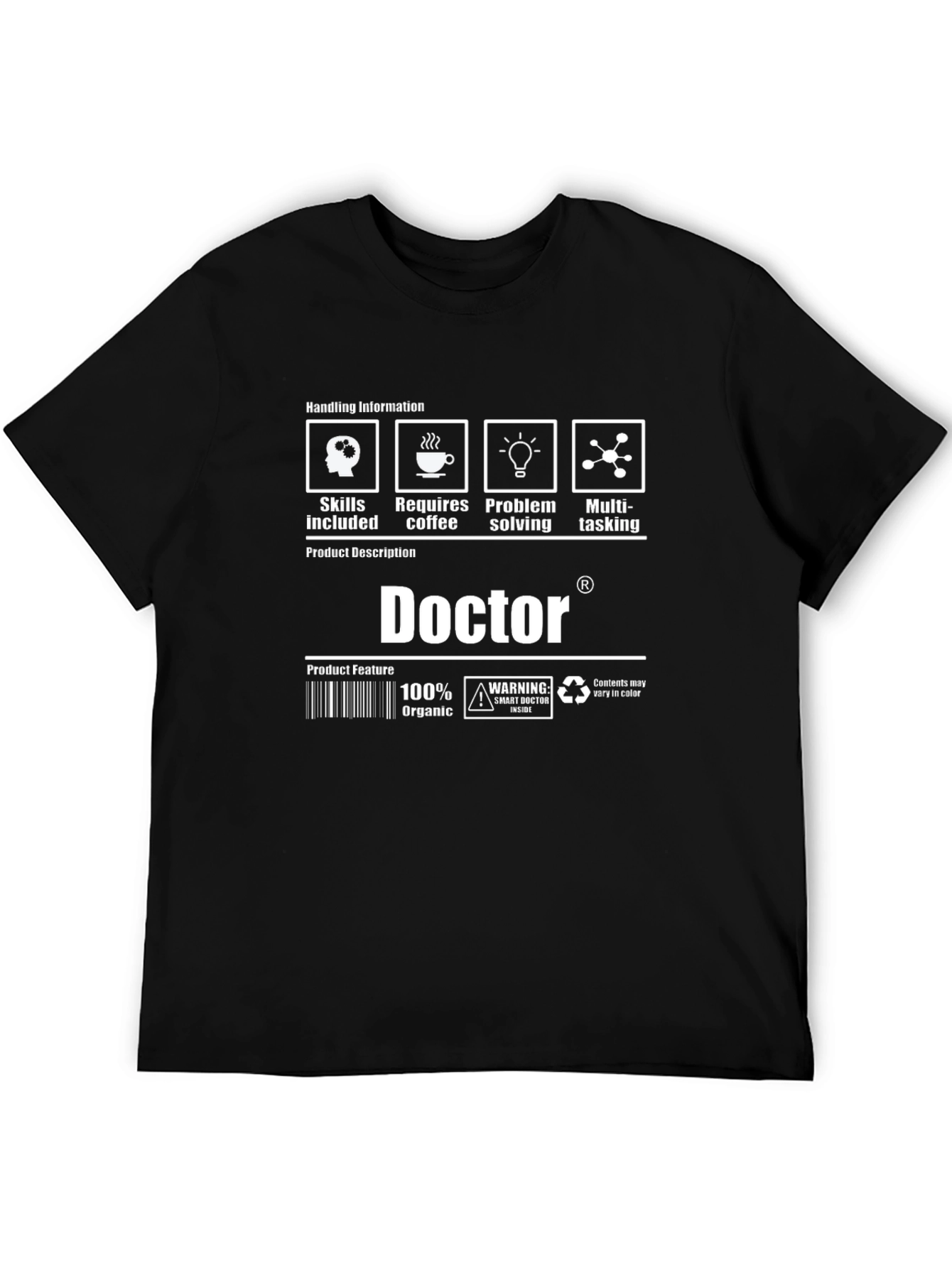 Doctor Skills T-Shirt - Problem Solving Coffee Multitasking