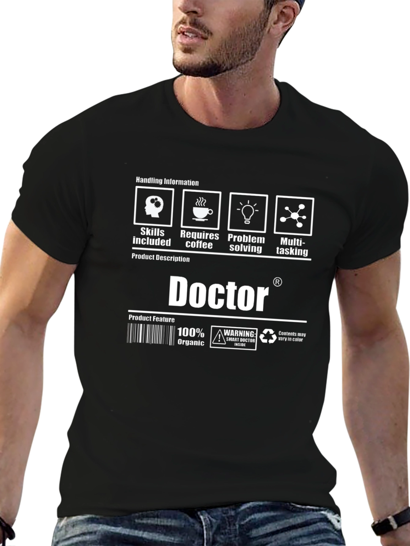 Doctor Skills T-Shirt - Problem Solving Coffee Multitasking