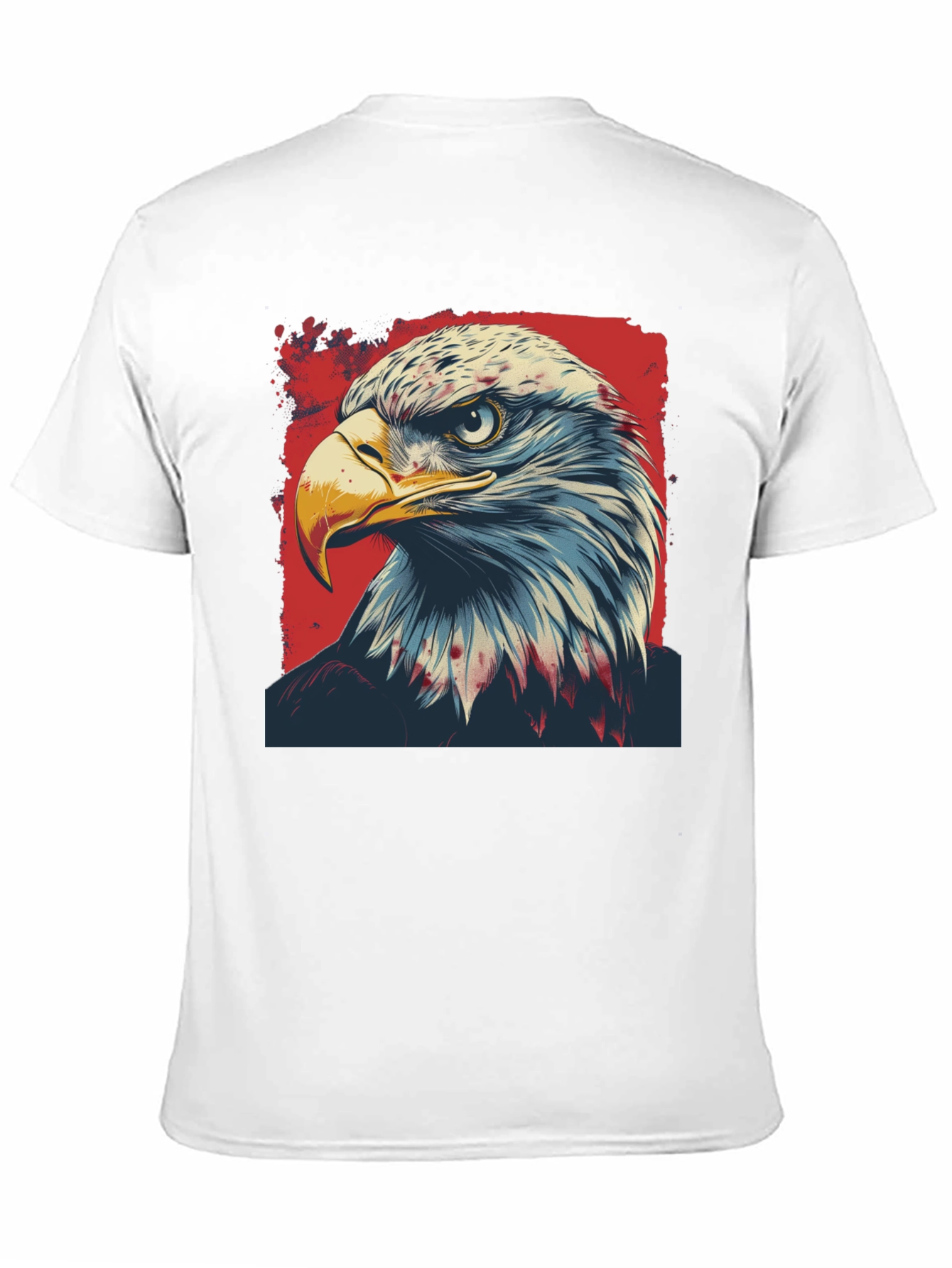 Bald Eagle Graphic Tee - Patriotic USA Pride