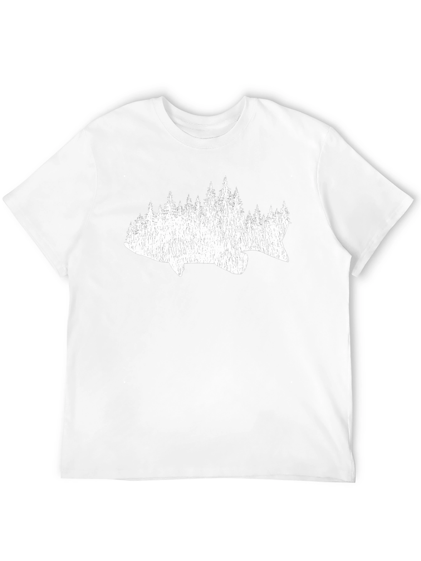 Nature Fish Graphic Tee - Soft Cotton Blend