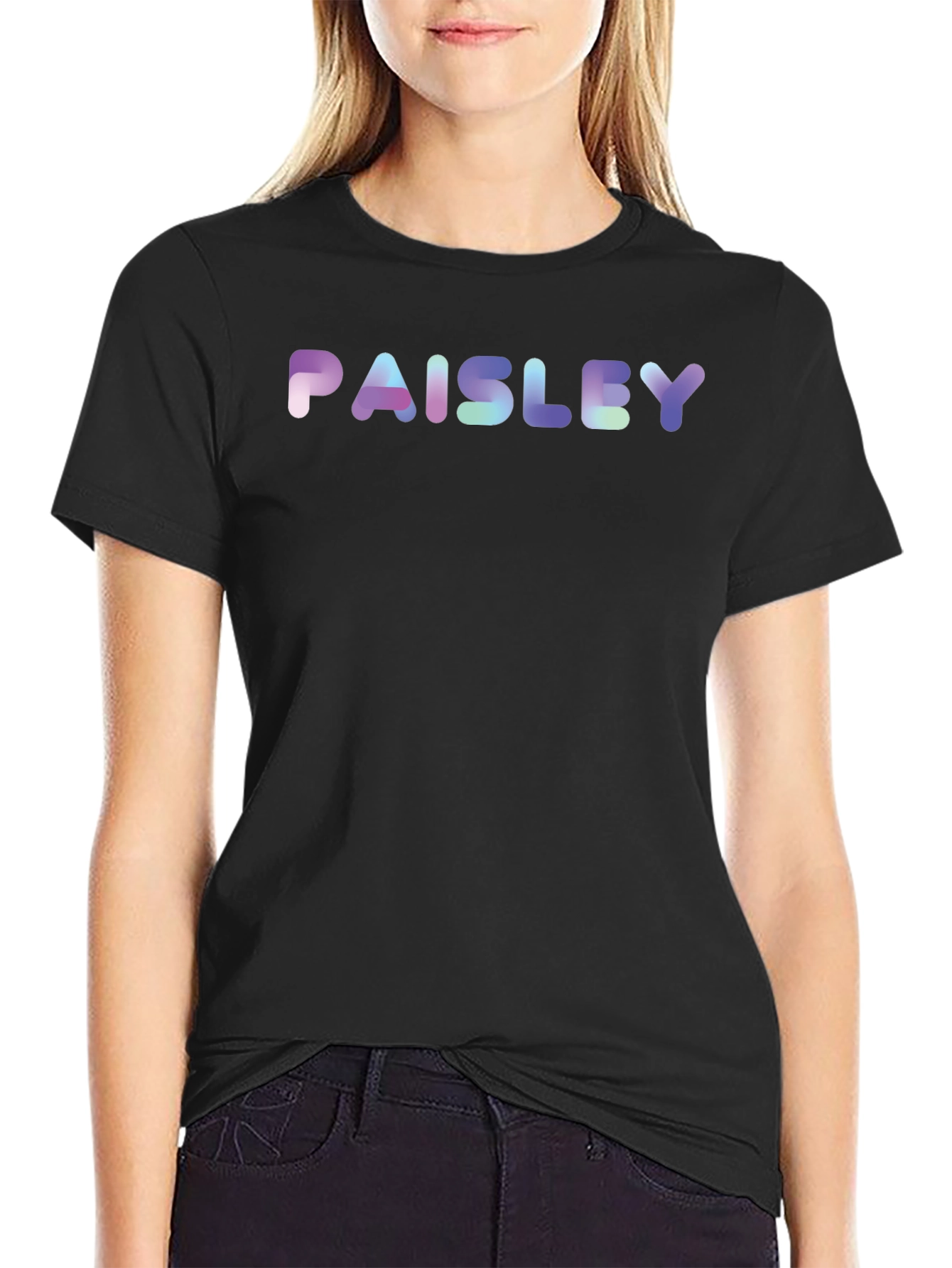 Paisley Graphic Print T-Shirt