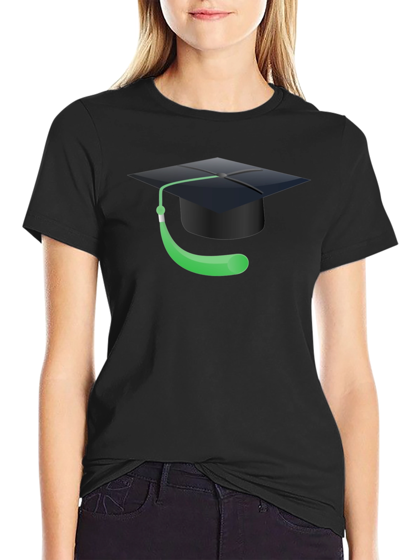 Graduation Cap Graphic T-Shirt