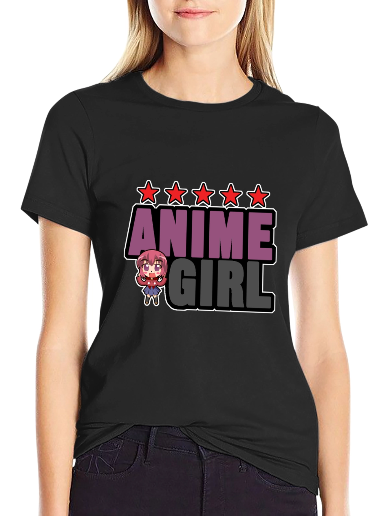Anime Girl T-Shirt - Casual Style