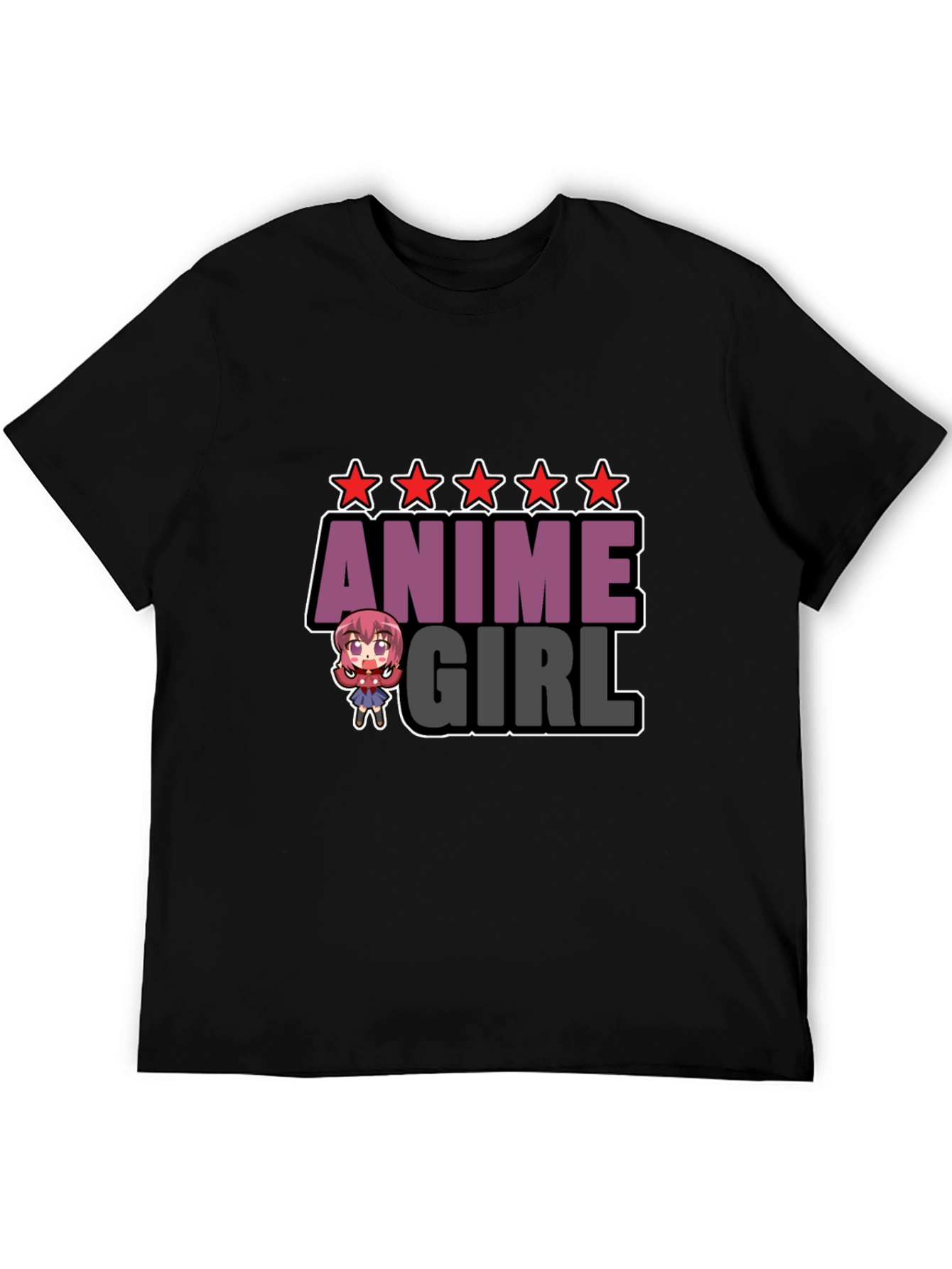 Anime Girl T-Shirt - Casual Style