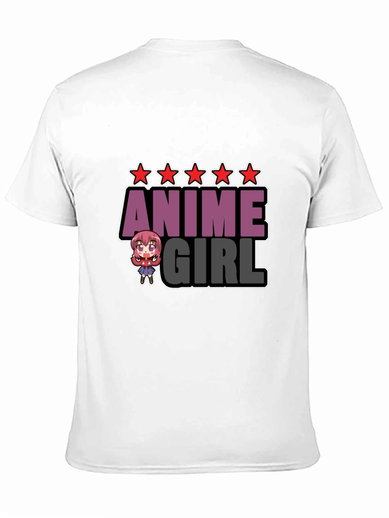 Anime Girl T-Shirt - Casual Style