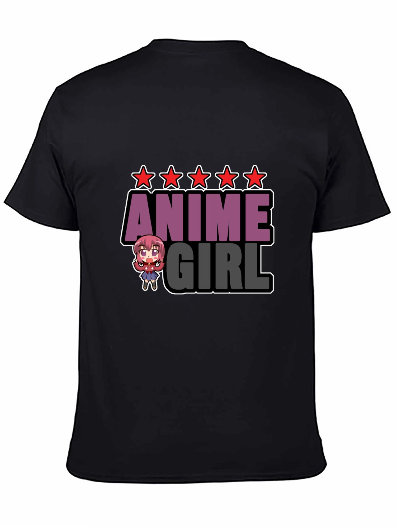 Anime Girl T-Shirt - Casual Style
