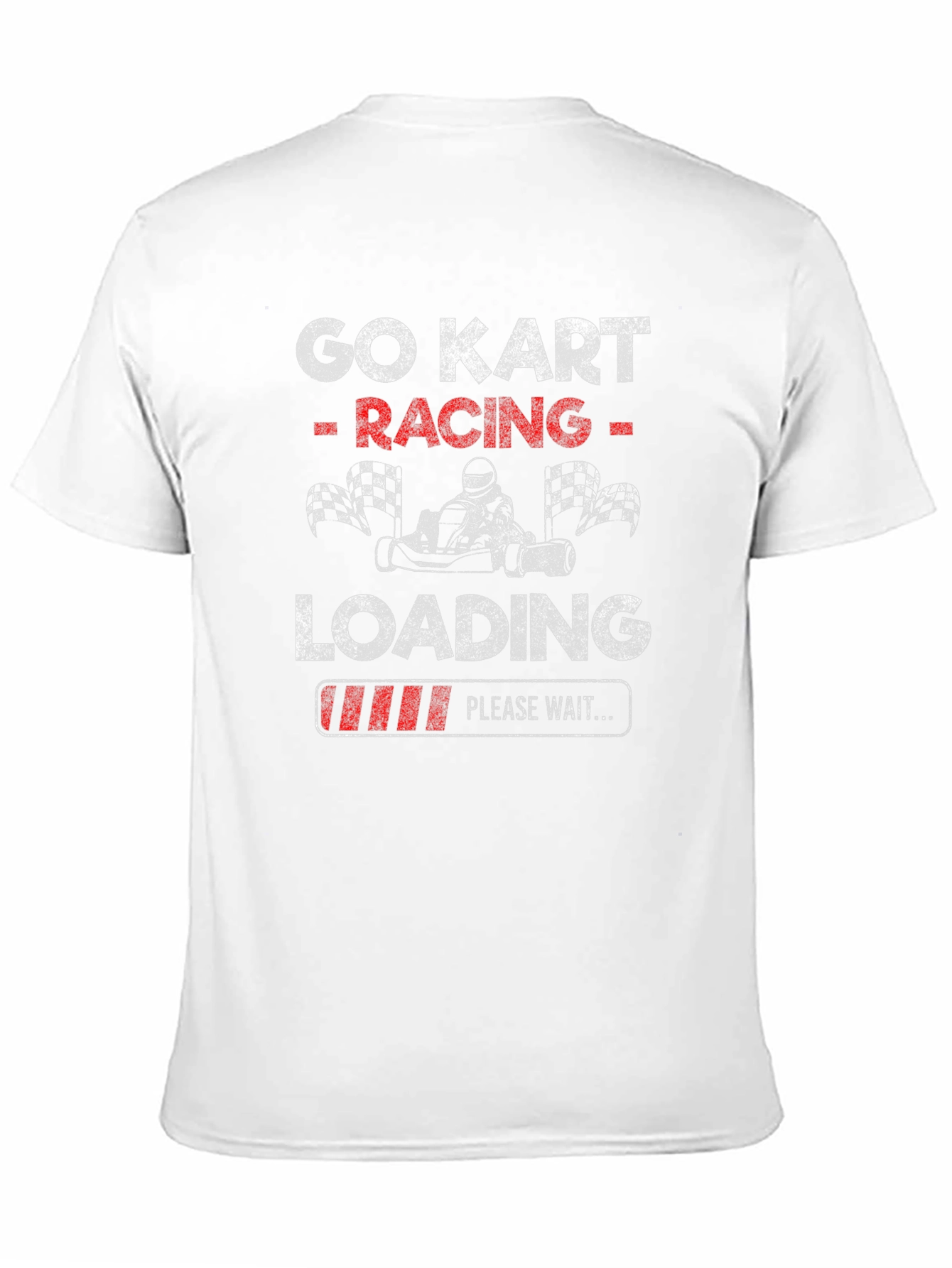 Go Kart Racing Loading T-Shirt - Black