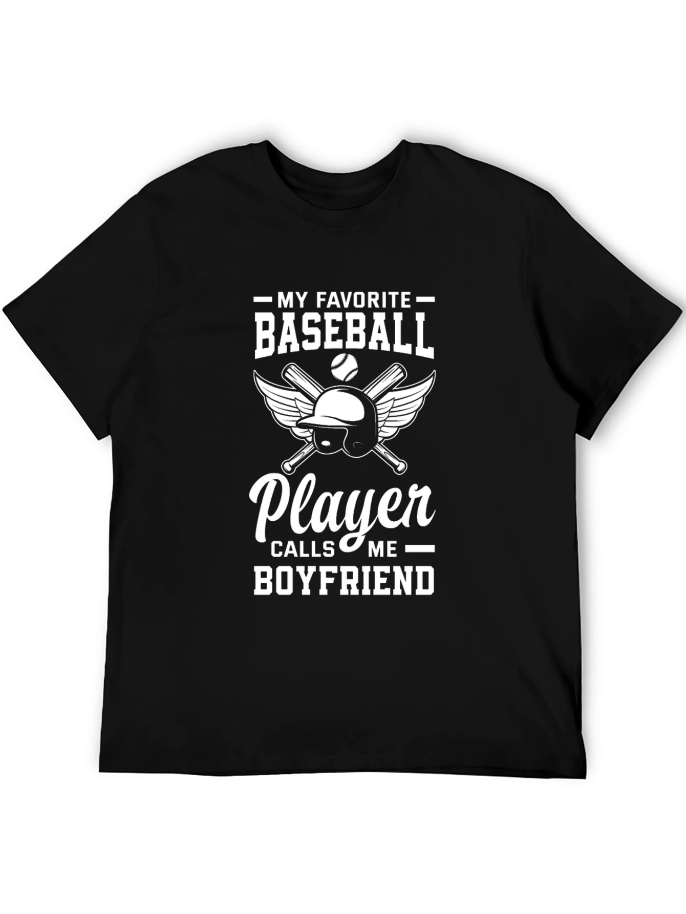 Baseball Boyfriend T-Shirt - Gift for Baseball Fans