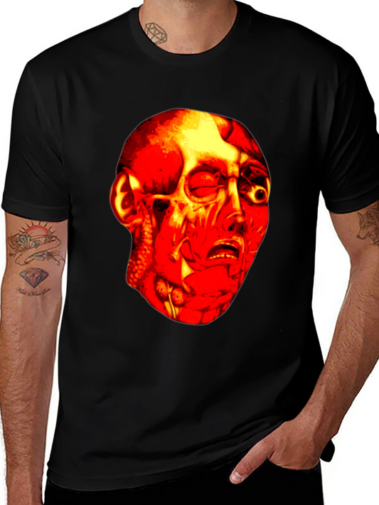 Anatomical Horror Graphic T-Shirt