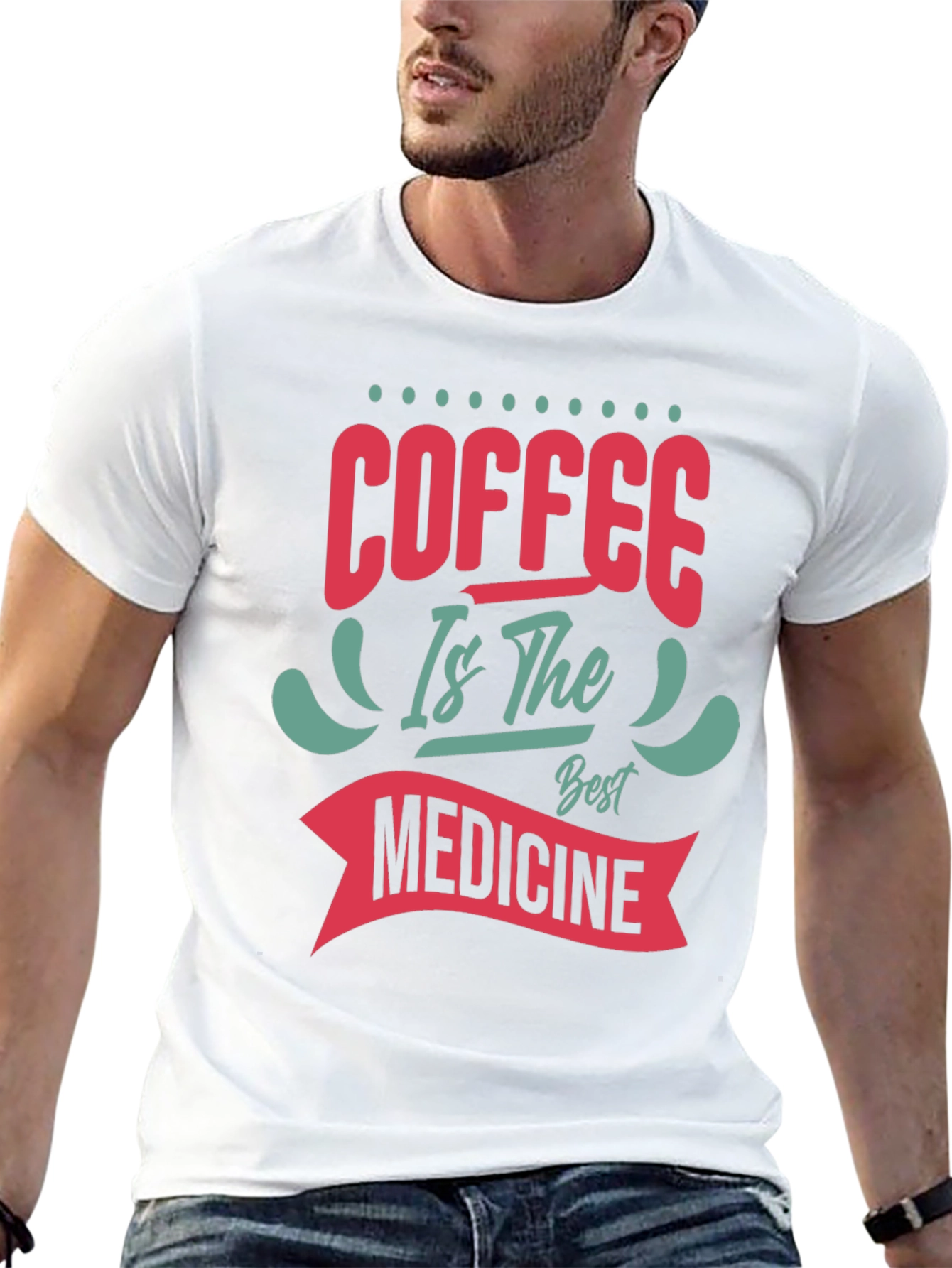Coffee is the Best Medicine Graphic Tee