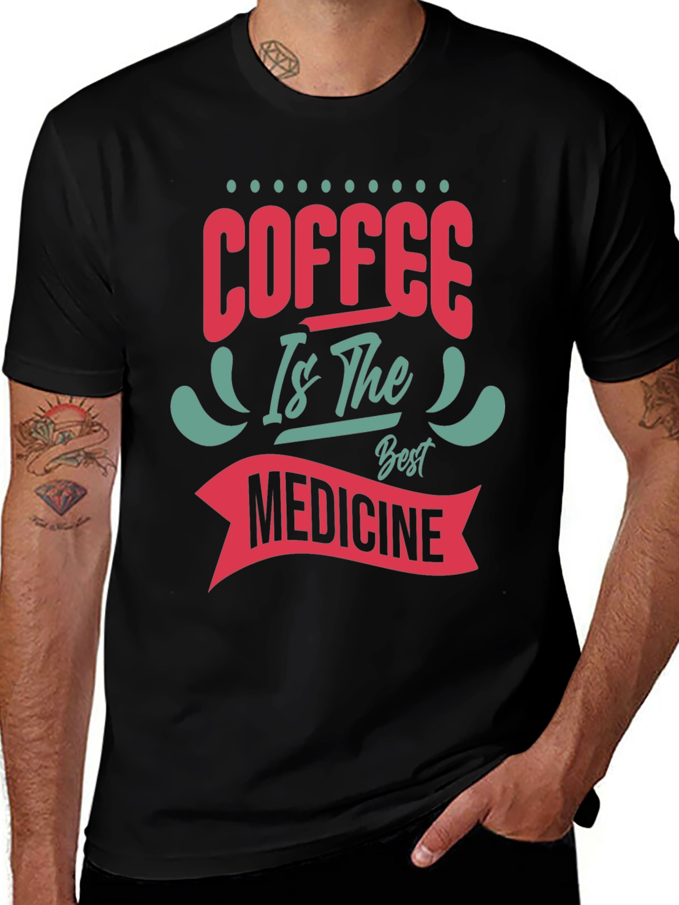 Coffee is the Best Medicine Graphic Tee