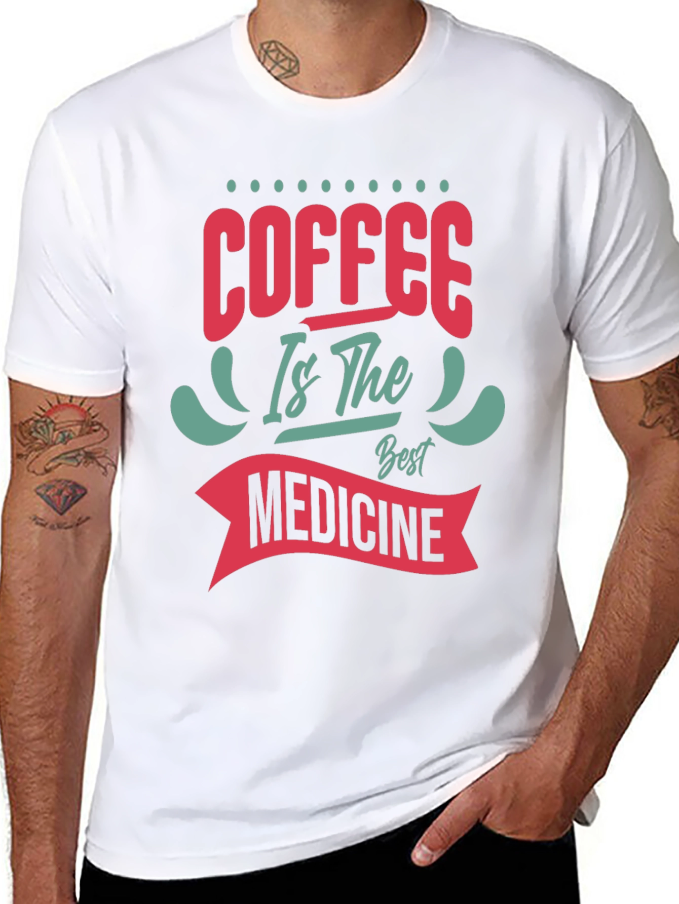 Coffee is the Best Medicine Graphic Tee