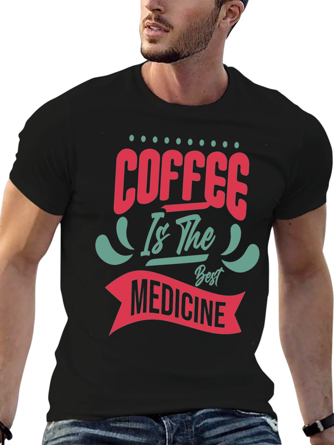 Coffee is the Best Medicine Graphic Tee