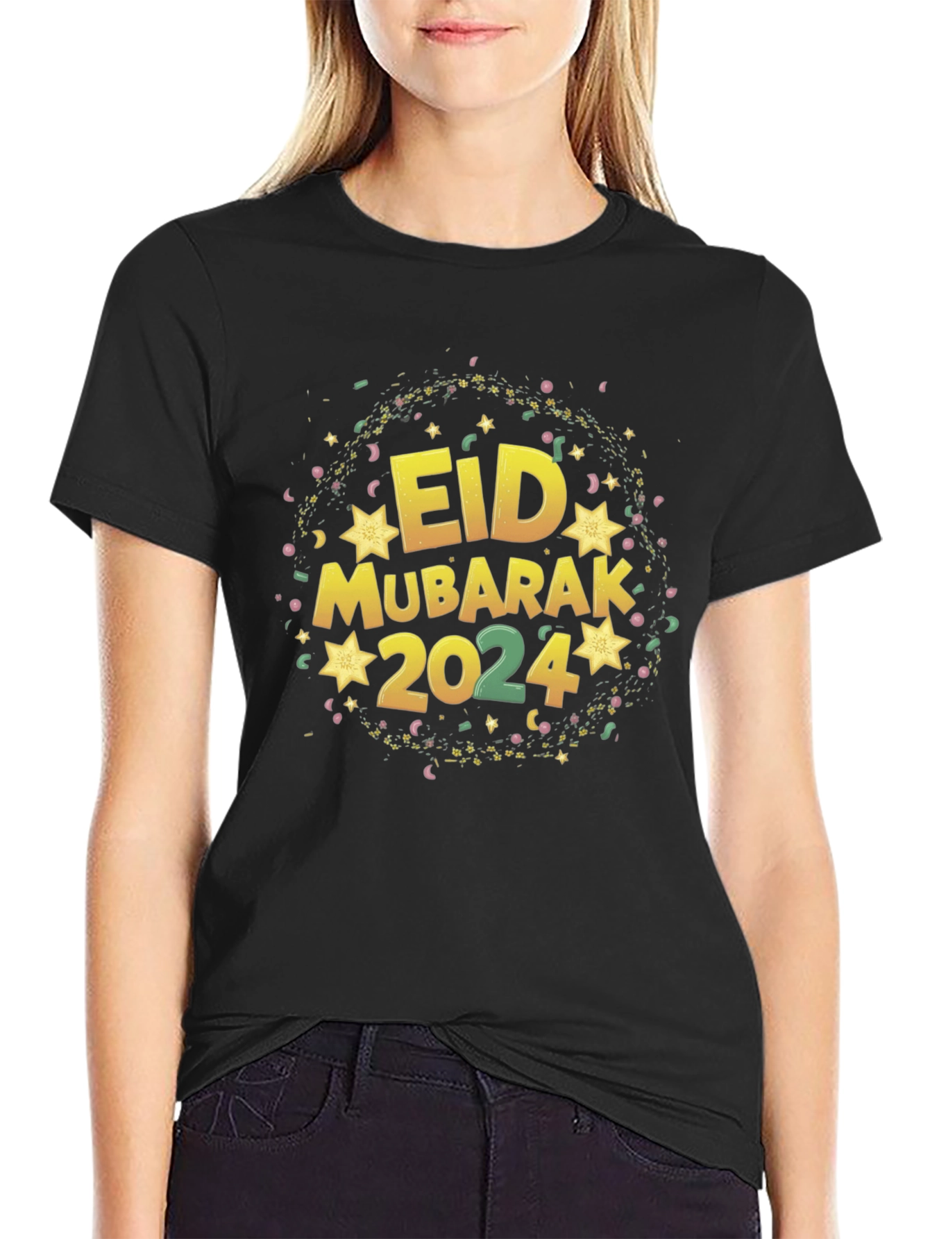 Eid Mubarak 2024 T-Shirt Holiday Celebration