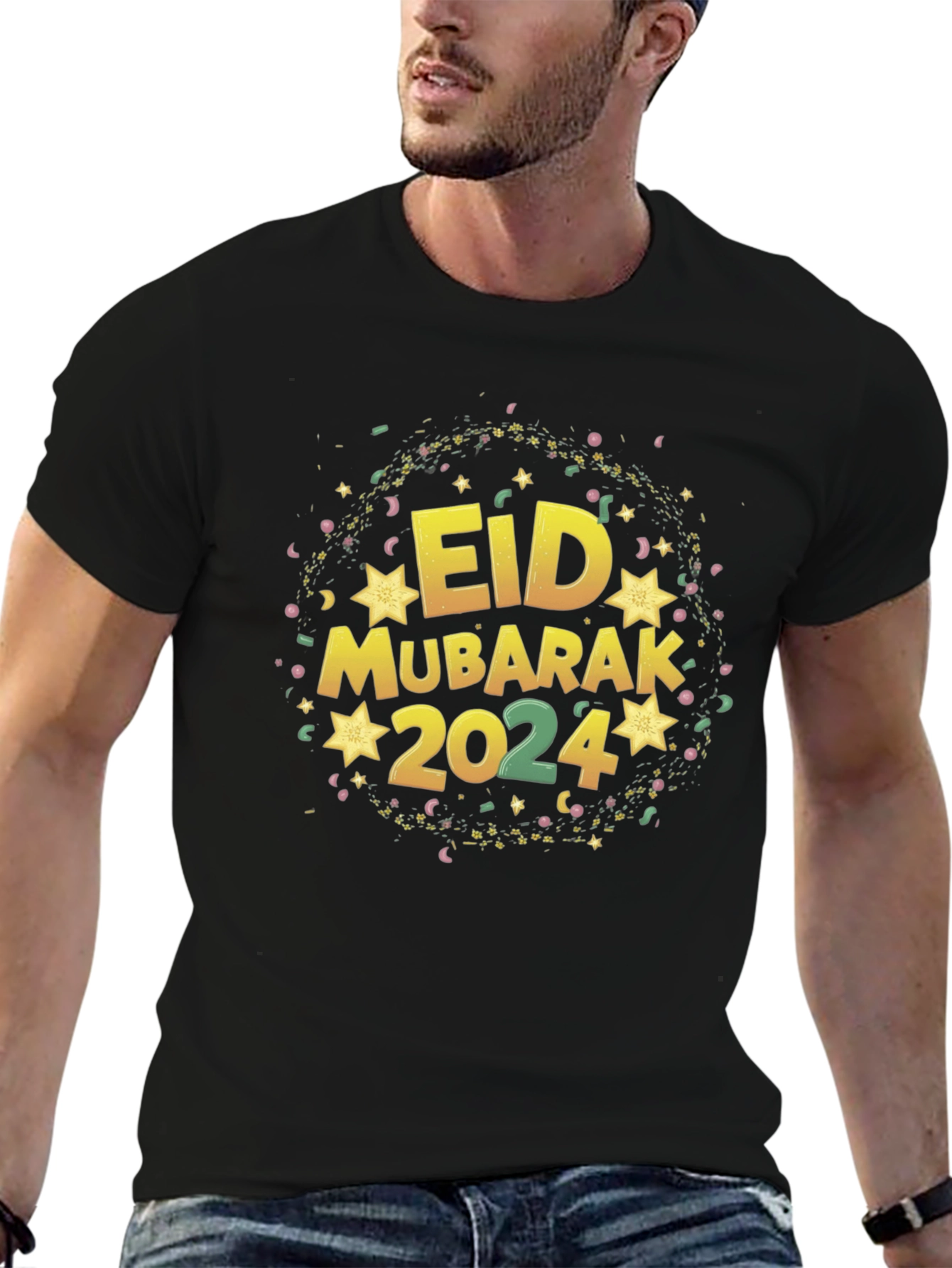 Eid Mubarak 2024 T-Shirt Holiday Celebration