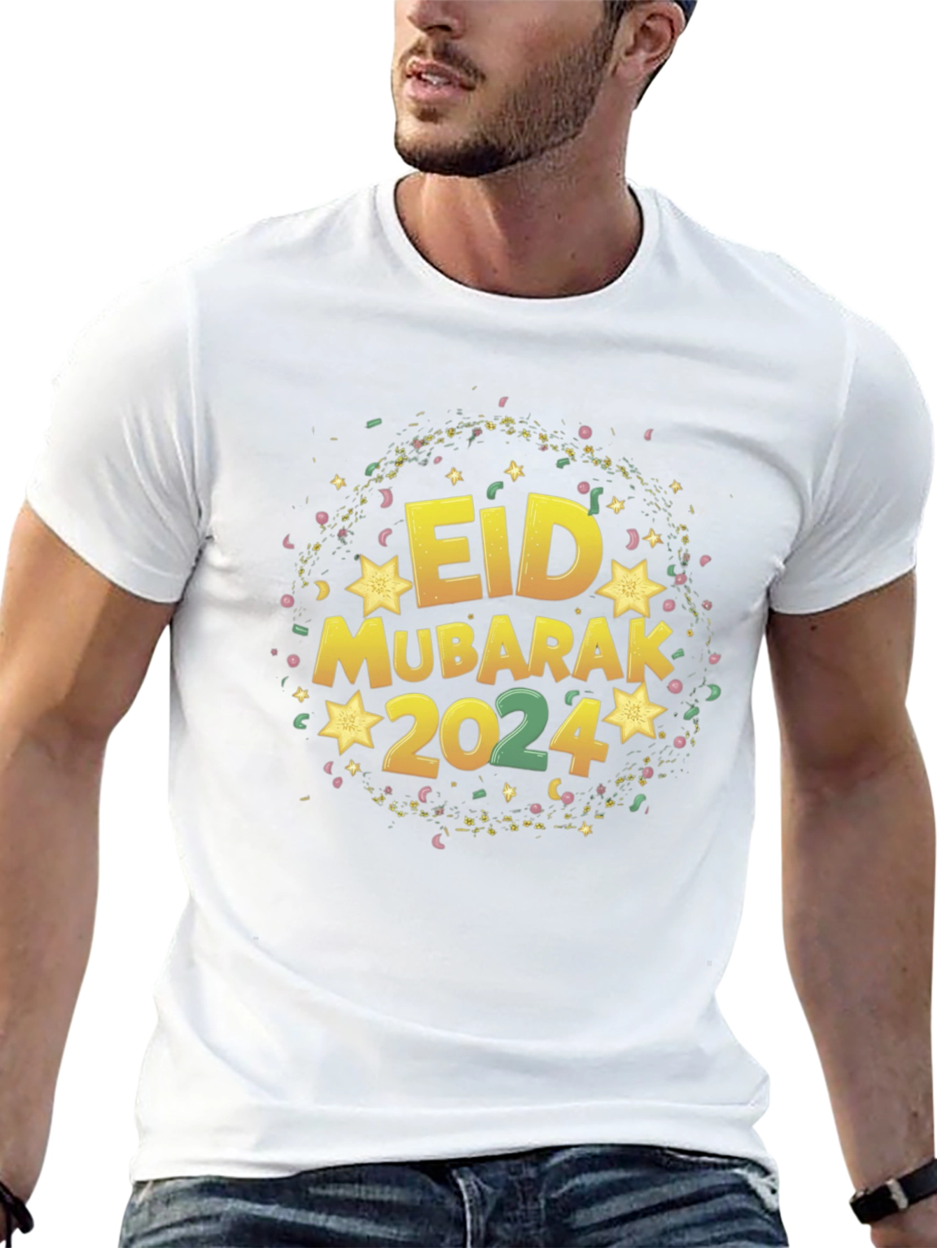 Eid Mubarak 2024 T-Shirt Holiday Celebration