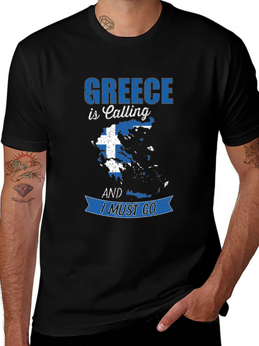 Greece Calling T-Shirt: Travel Shirt
