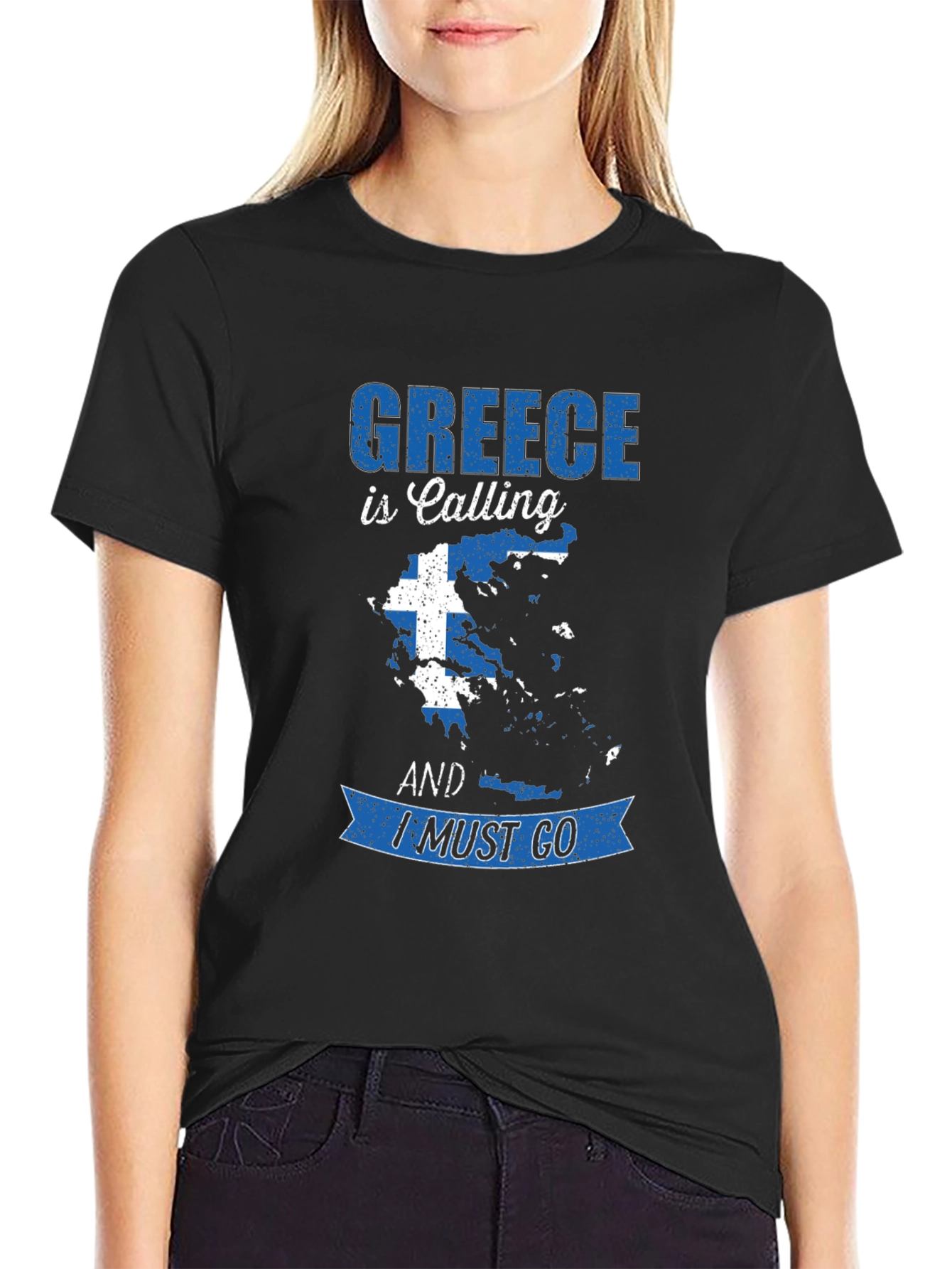 Greece Calling T-Shirt: Travel Shirt