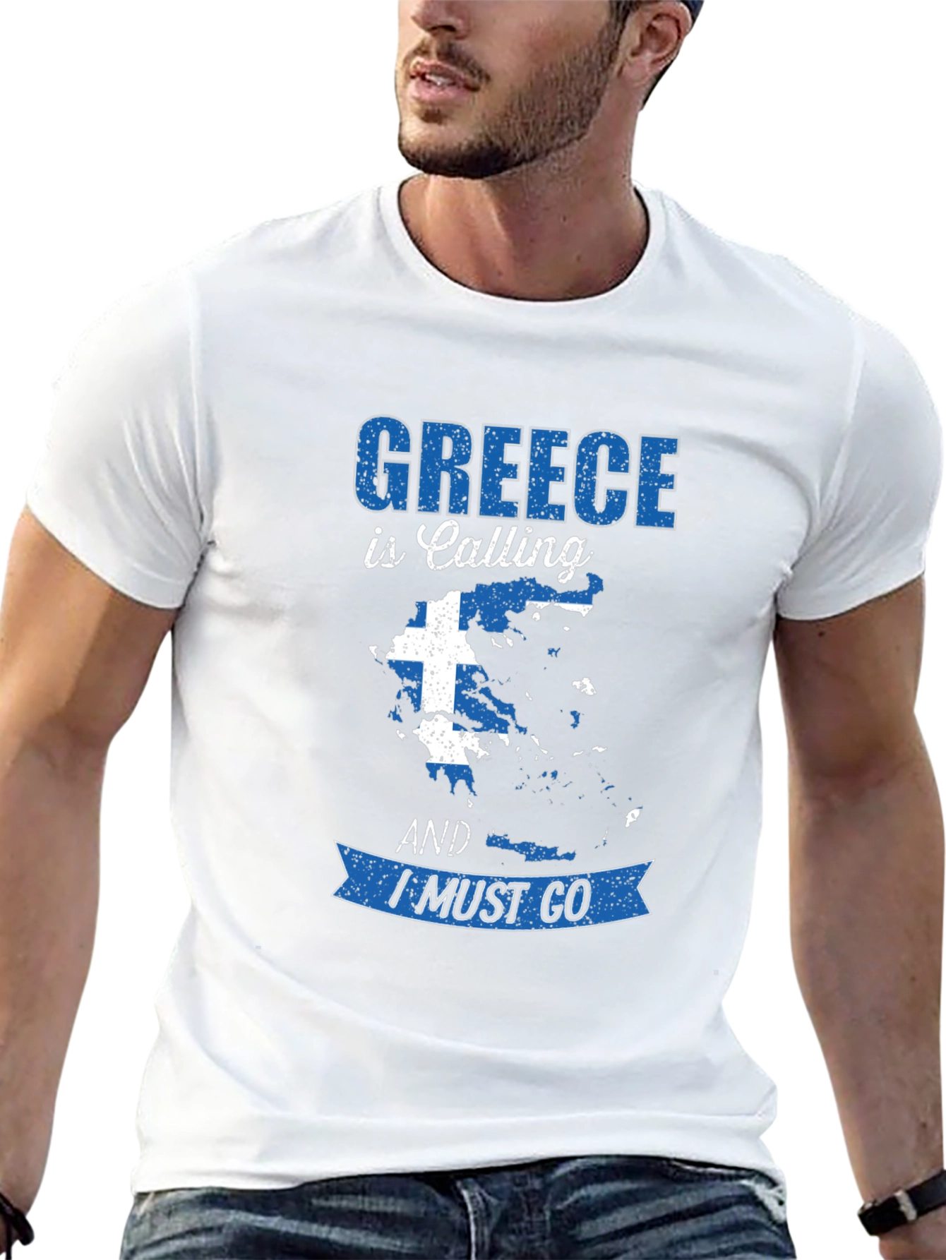 Greece Calling T-Shirt: Travel Shirt