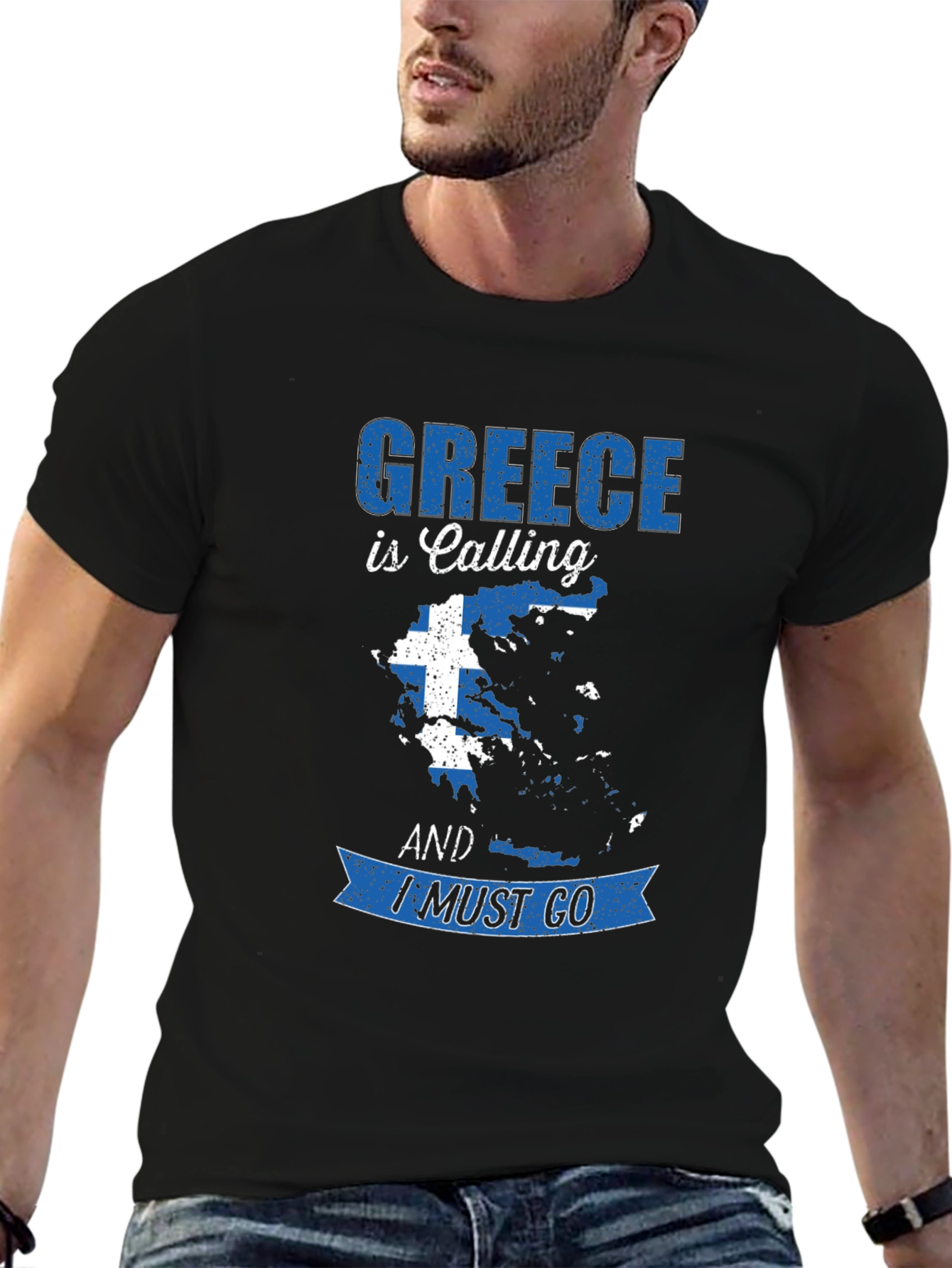 Greece Calling T-Shirt: Travel Shirt