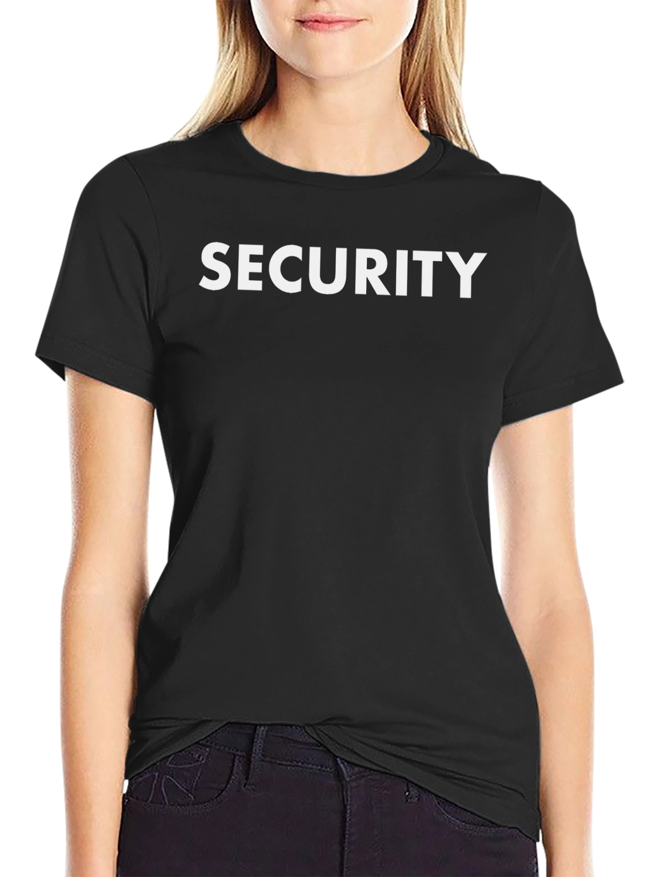 SECURITY Crew Neck T-Shirt - Guard Event Staff Tee