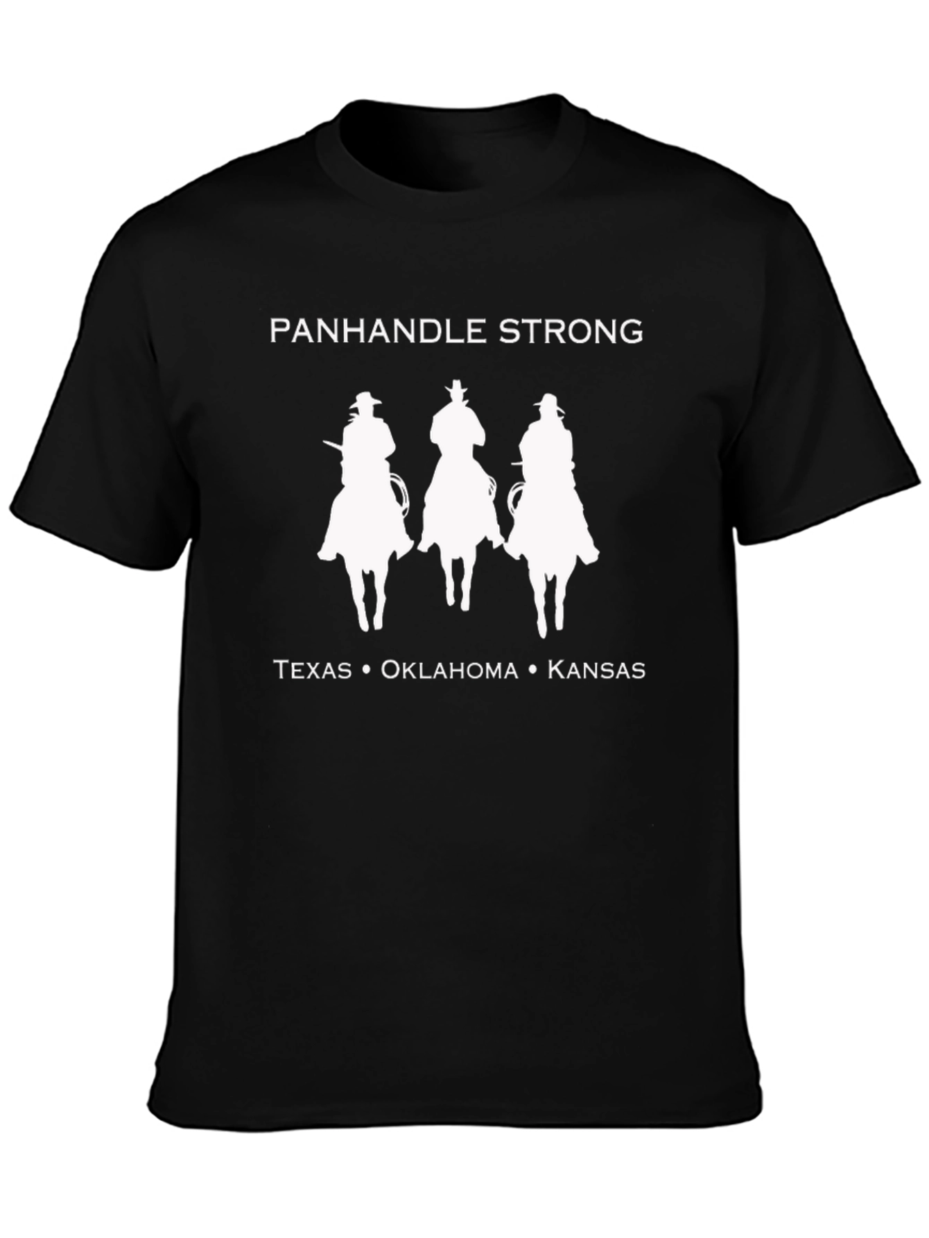 Panhandle Strong Graphic Tee - Texas Oklahoma Kansas